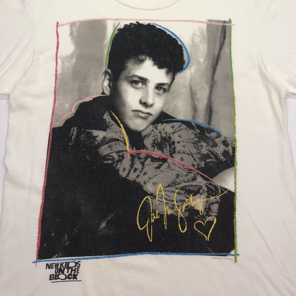 Band Tees × Vintage NEW KIDS ON THE BLOCK 80s promo t-shirt Size US L / EU 52-54 / 3 - 2 Thumbnail