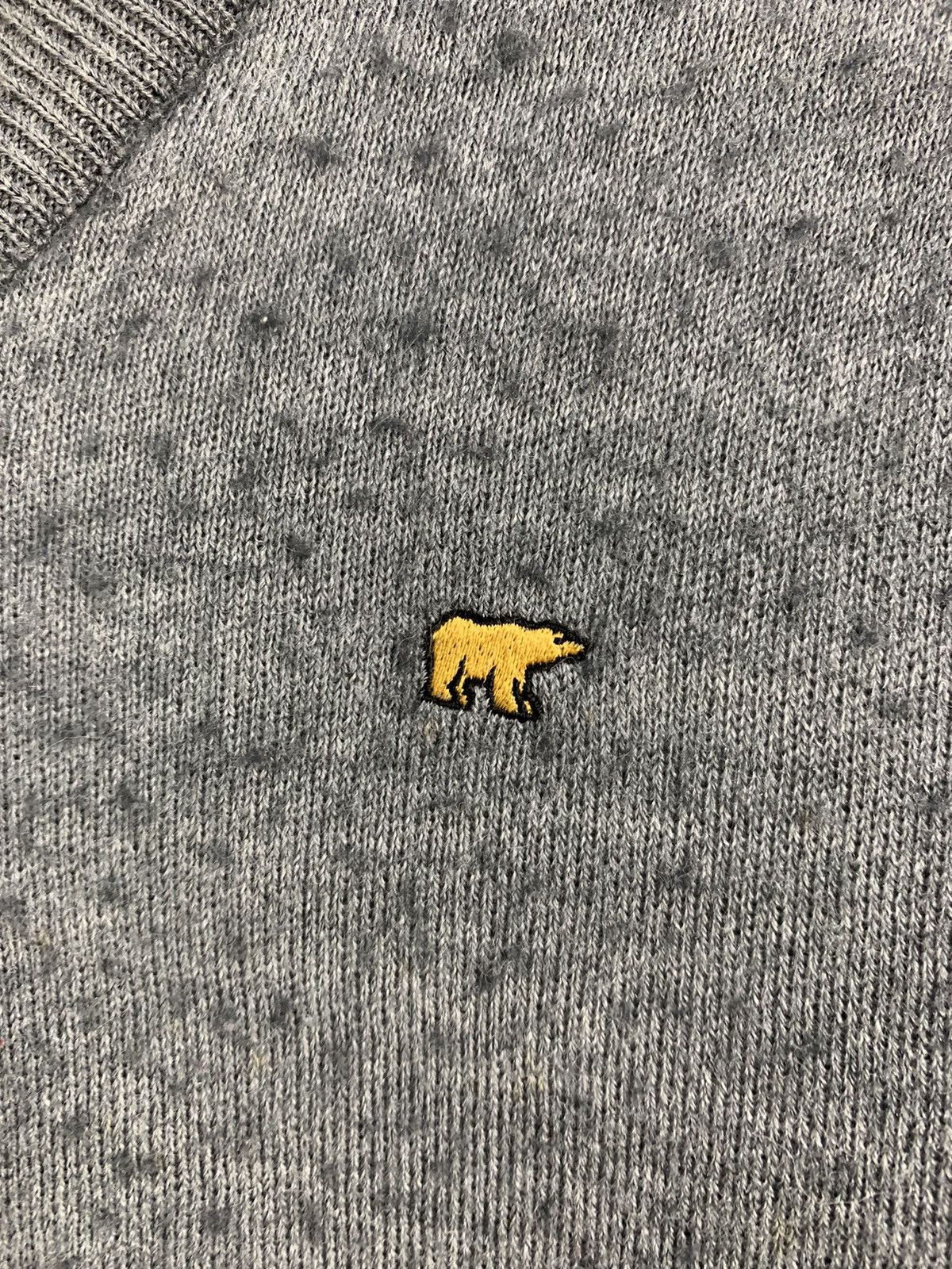 Aran Sweater Market × Designer × Golden Bear GOLDEN BEAR Vintage 90s Embroidery Logo Knit Jumper Sweater Size US S / EU 44-46 / 1 - 7 Thumbnail