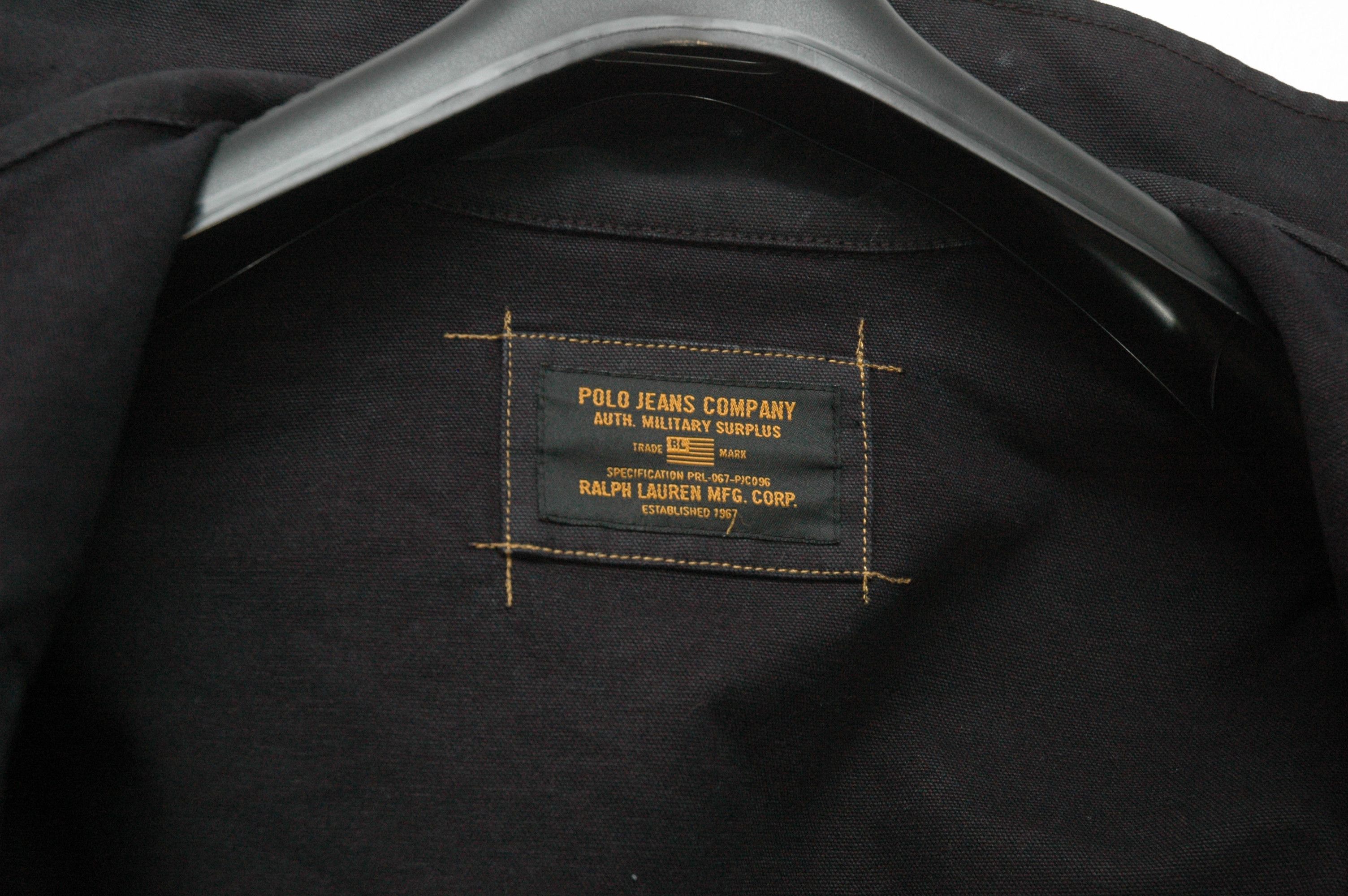 Lauren Ralph Lauren Vintage 90s Ralph Lauren Polo Jeans Military Cordura Jacket Size US L / EU 52-54 / 3 - 11 Thumbnail