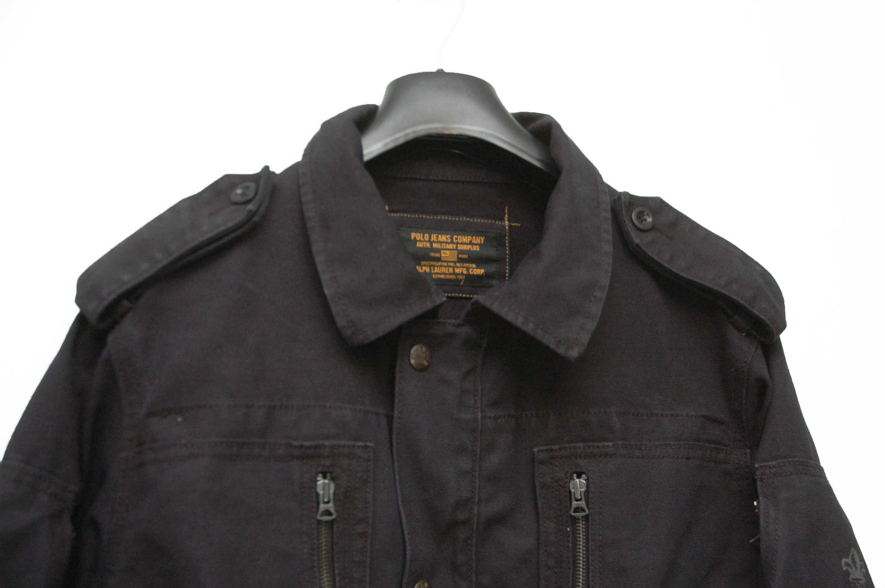 Lauren Ralph Lauren Vintage 90s Ralph Lauren Polo Jeans Military Cordura Jacket Size US L / EU 52-54 / 3 - 4 Thumbnail