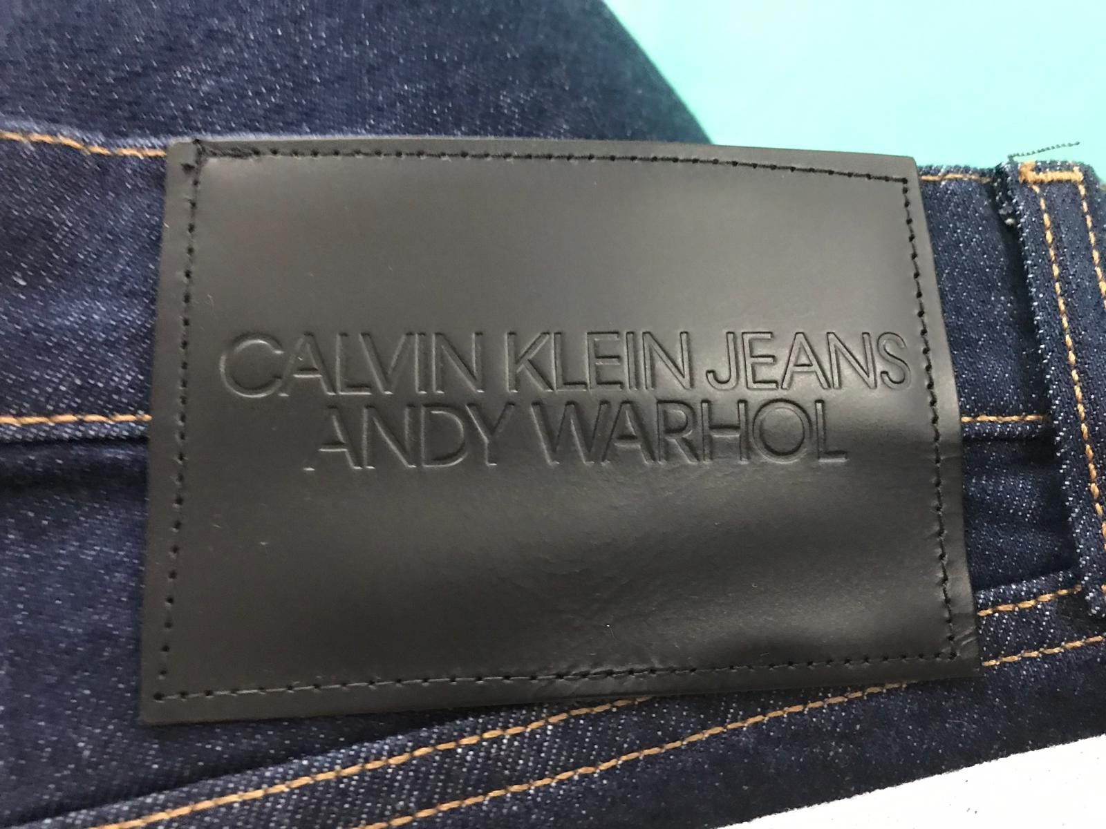 Andy Warhol × Calvin Klein Rp24 - Calvin Klein Jeans & Andy Warhol Denim Jean Size US 31 - 3 Thumbnail