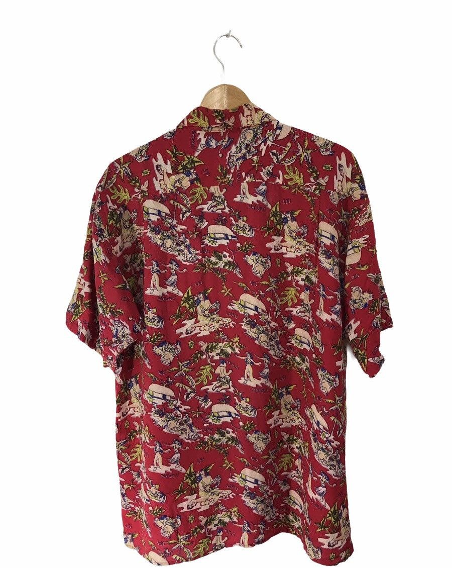 Vintage Aloha Hawaiian Shirt Avanti 100% Silk Size US M / EU 48-50 / 2 - 2 Thumbnail