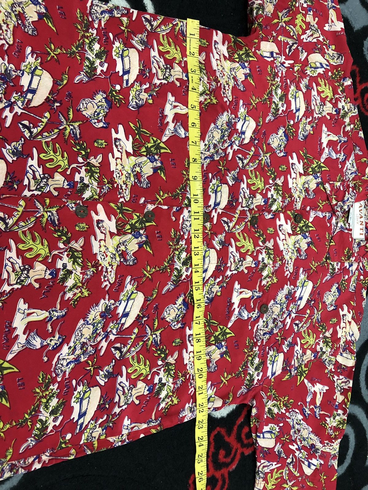 Vintage Aloha Hawaiian Shirt Avanti 100% Silk Size US M / EU 48-50 / 2 - 9 Thumbnail