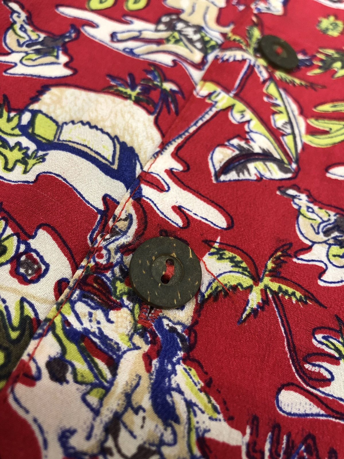 Vintage Aloha Hawaiian Shirt Avanti 100% Silk Size US M / EU 48-50 / 2 - 8 Thumbnail