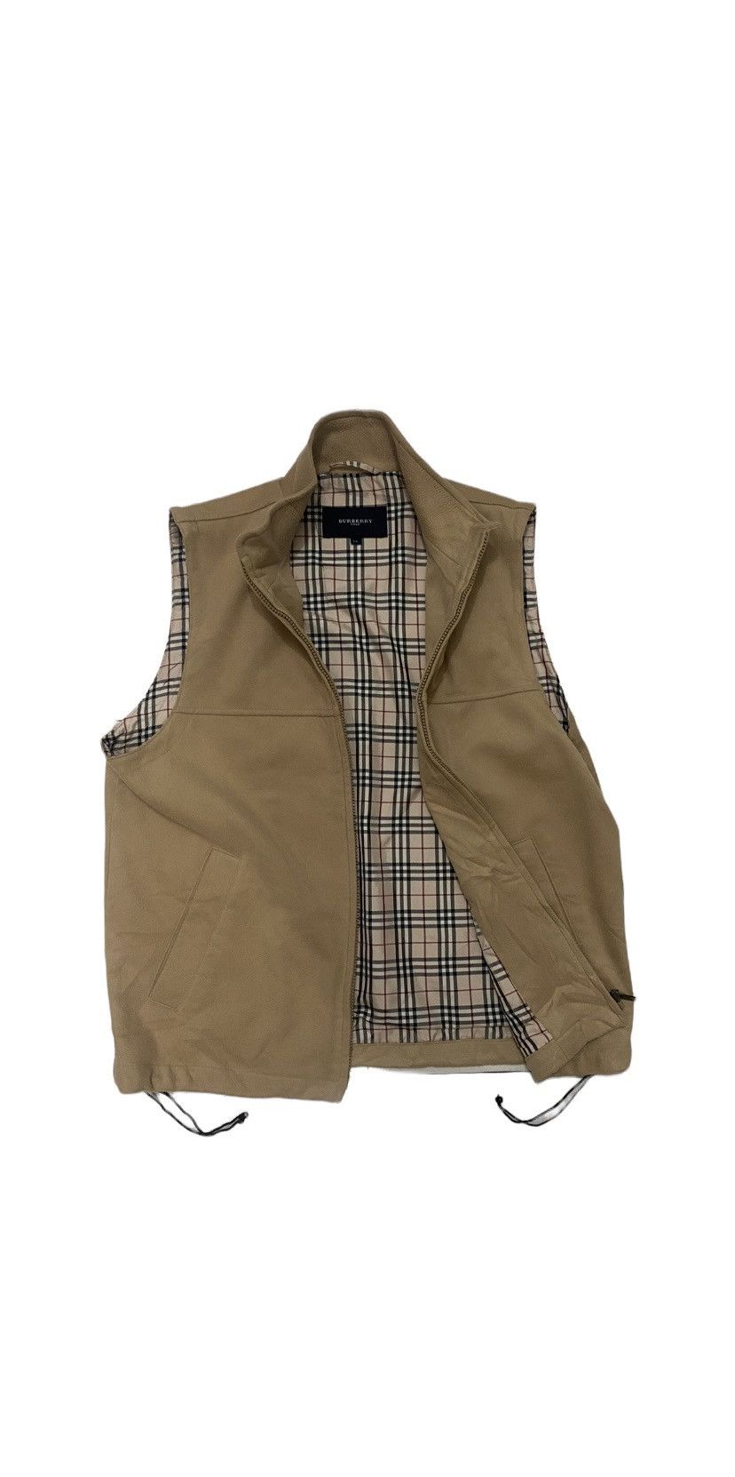 Burberry Burberry Golf Nova Check Vest Jacket Size US L / EU 52-54 / 3 - 1 Thumbnail