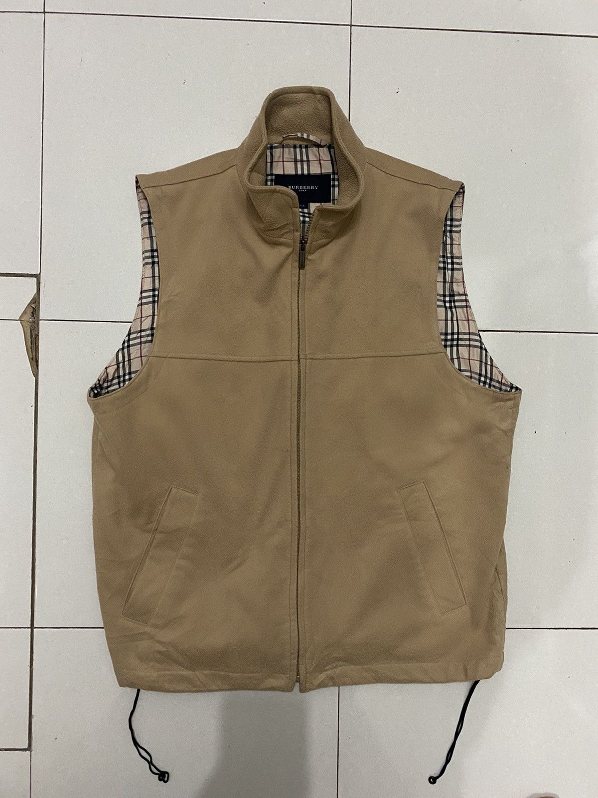 Burberry Burberry Golf Nova Check Vest Jacket Size US L / EU 52-54 / 3 - 4 Thumbnail
