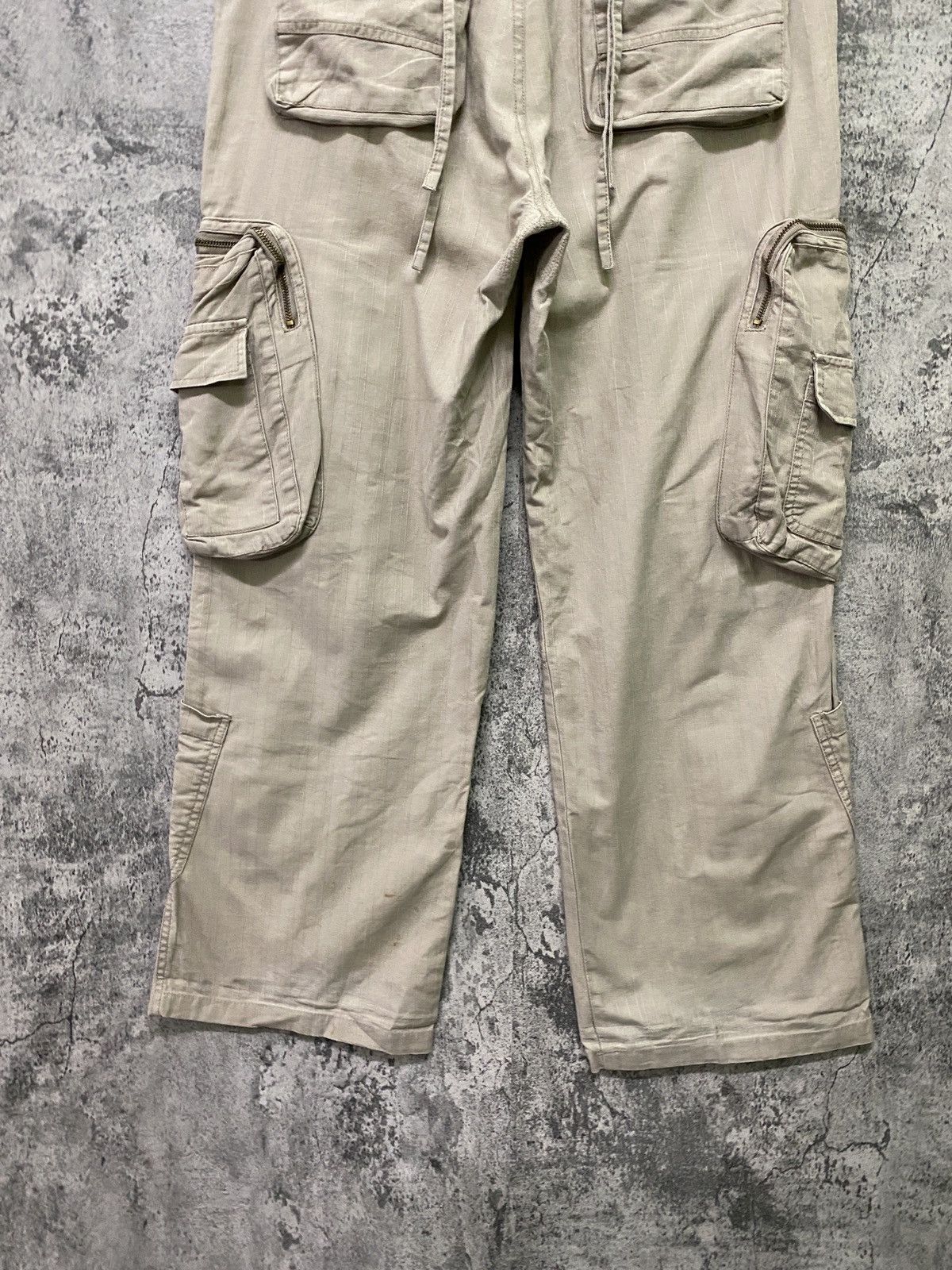 Japanese Brand MASSAM Multipocket Cargo Tactical Pants Size US 33 - 15 Thumbnail