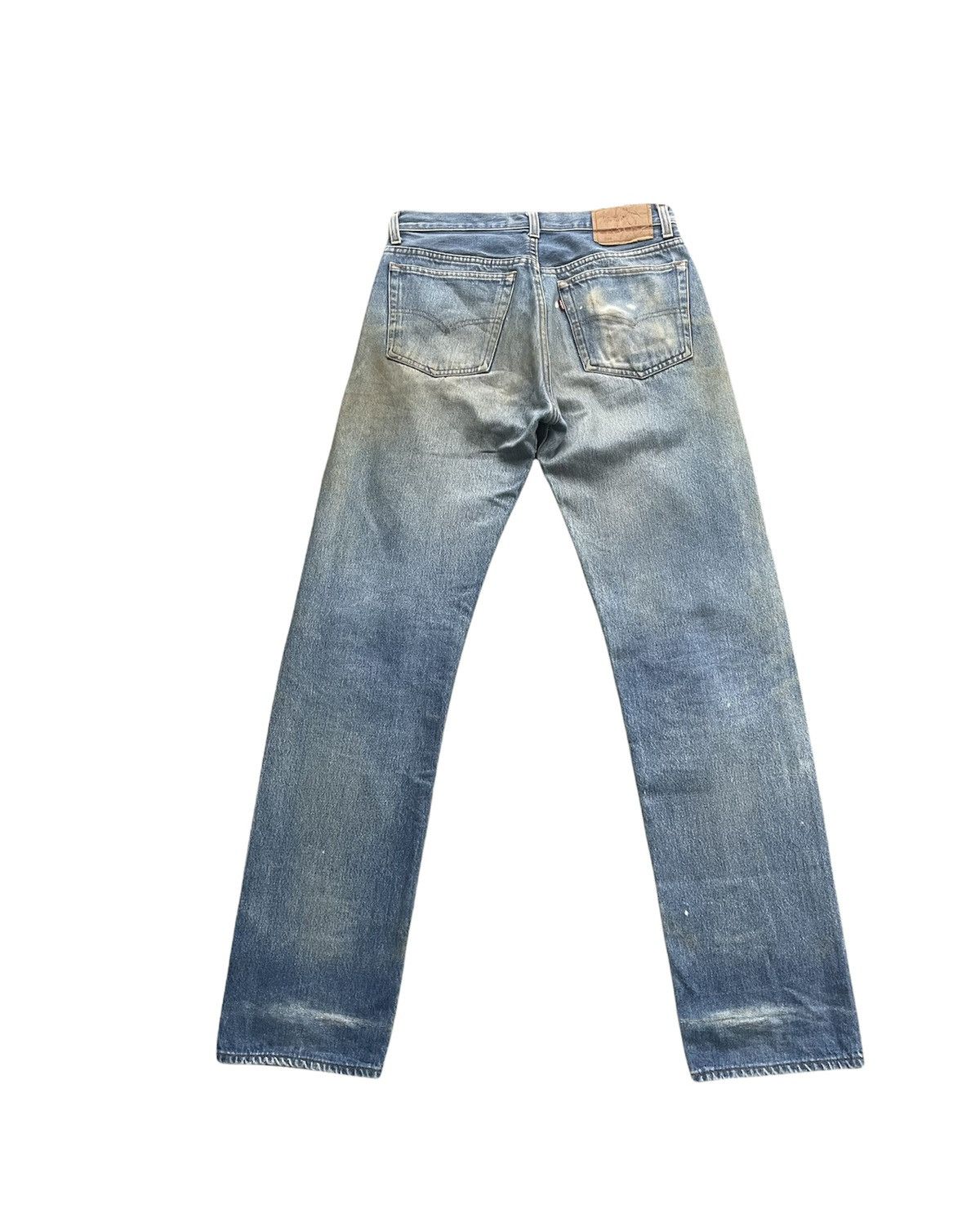 Levi's Levi’s 501 e 1992 Usa Stone Aging Wash Size US 31 - 9 Thumbnail