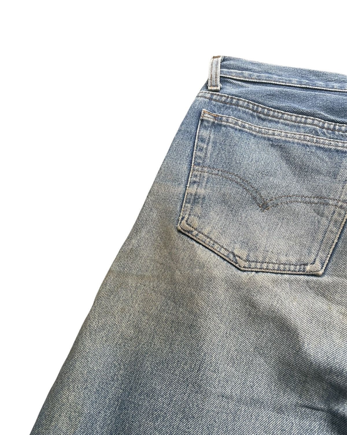 Levi's Levi’s 501 e 1992 Usa Stone Aging Wash Size US 31 - 13 Thumbnail