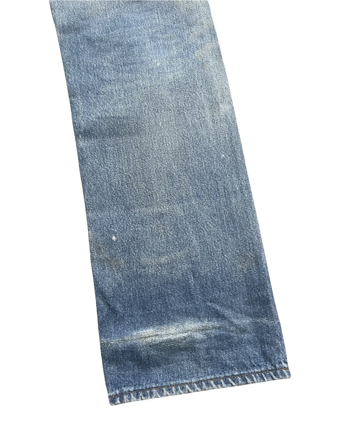 Levi's Levi’s 501 e 1992 Usa Stone Aging Wash Size US 31 - 10 Thumbnail