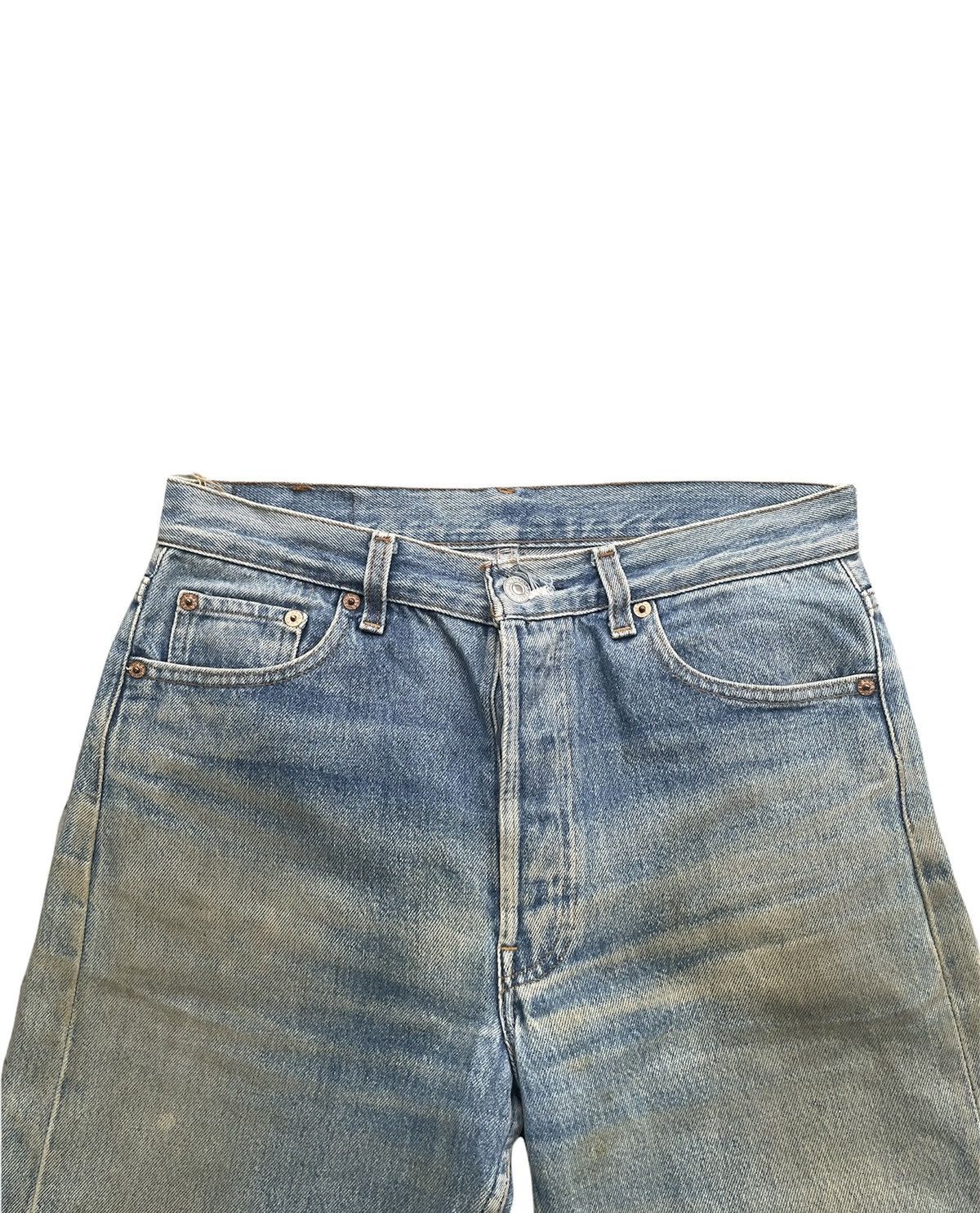 Levi's Levi’s 501 e 1992 Usa Stone Aging Wash Size US 31 - 8 Thumbnail