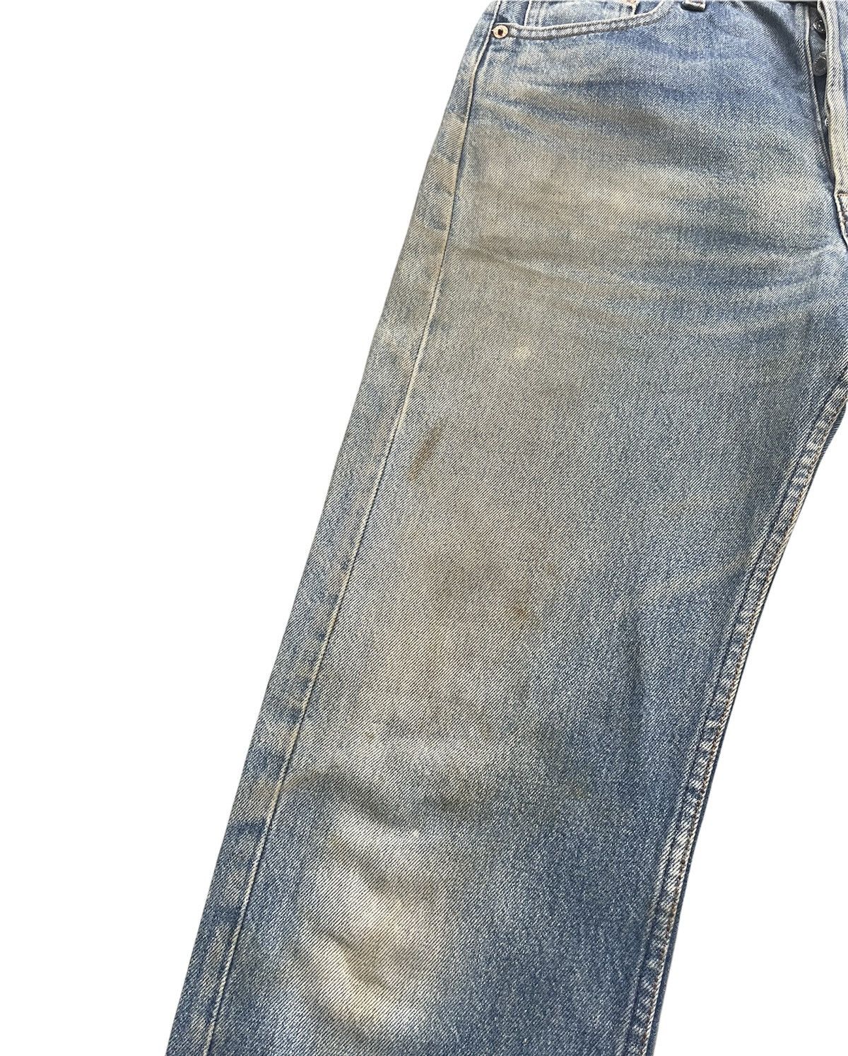 Levi's Levi’s 501 e 1992 Usa Stone Aging Wash Size US 31 - 7 Thumbnail