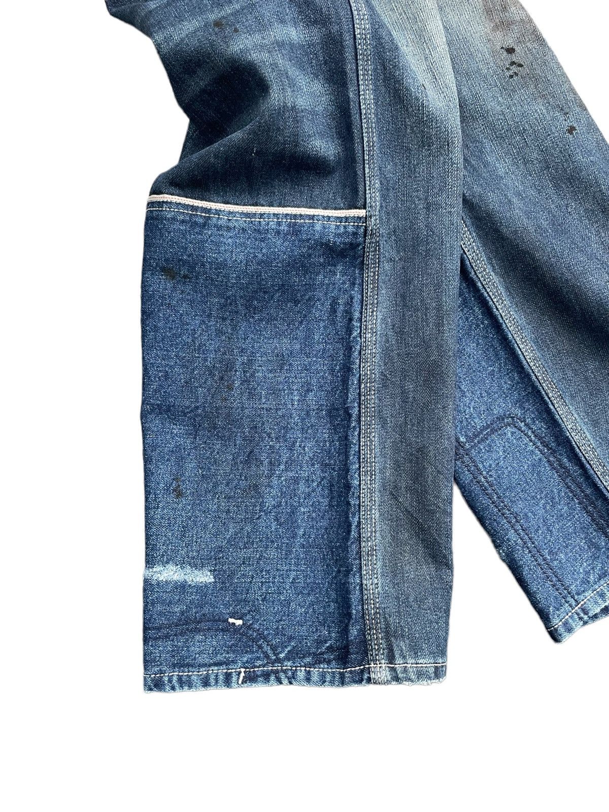 Japanese Brand Rare Sacrifice Selvedge Carpenter Denim Size US 33 - 13 Thumbnail