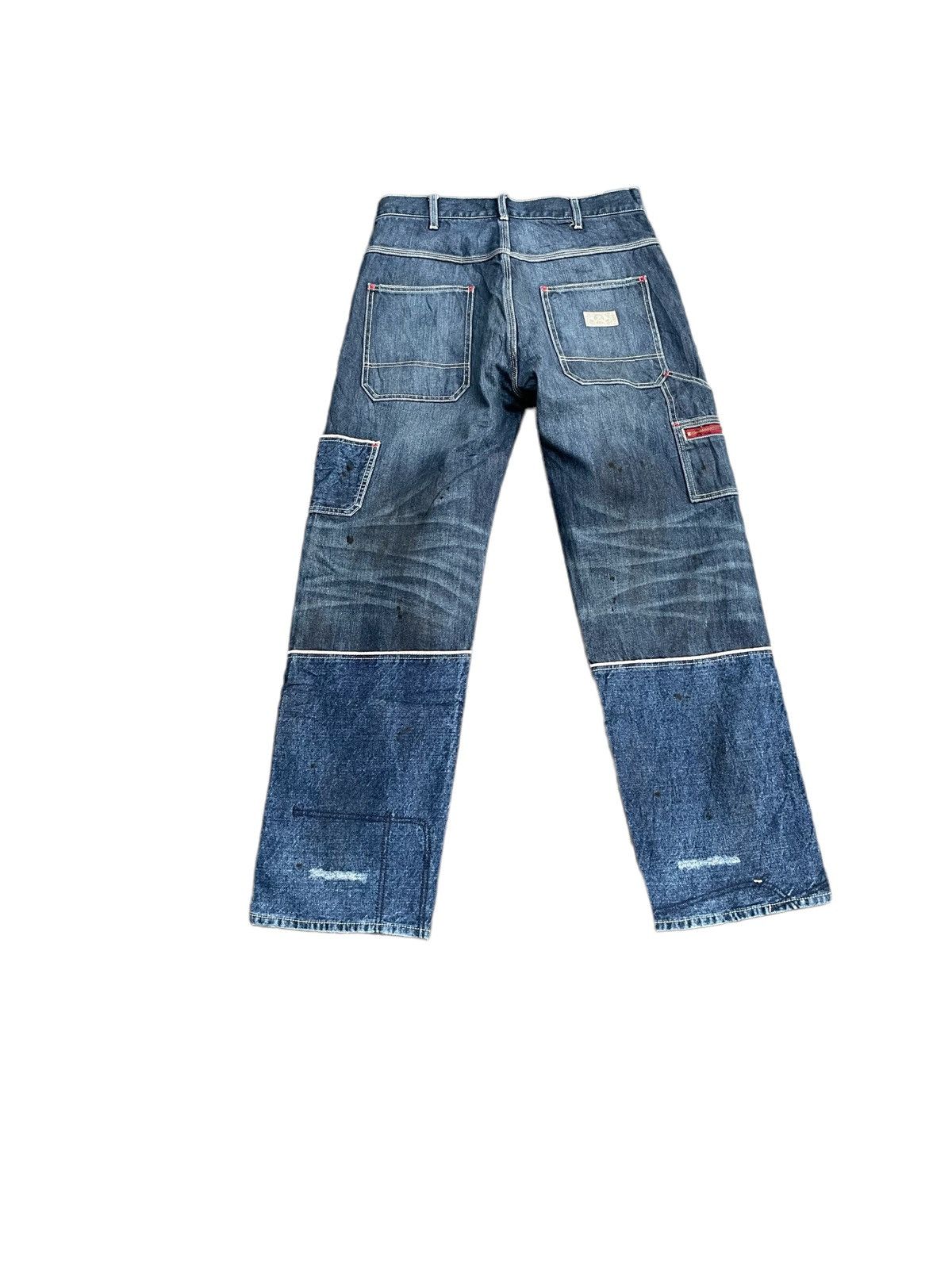 Japanese Brand Rare Sacrifice Selvedge Carpenter Denim Size US 33 - 16 Thumbnail
