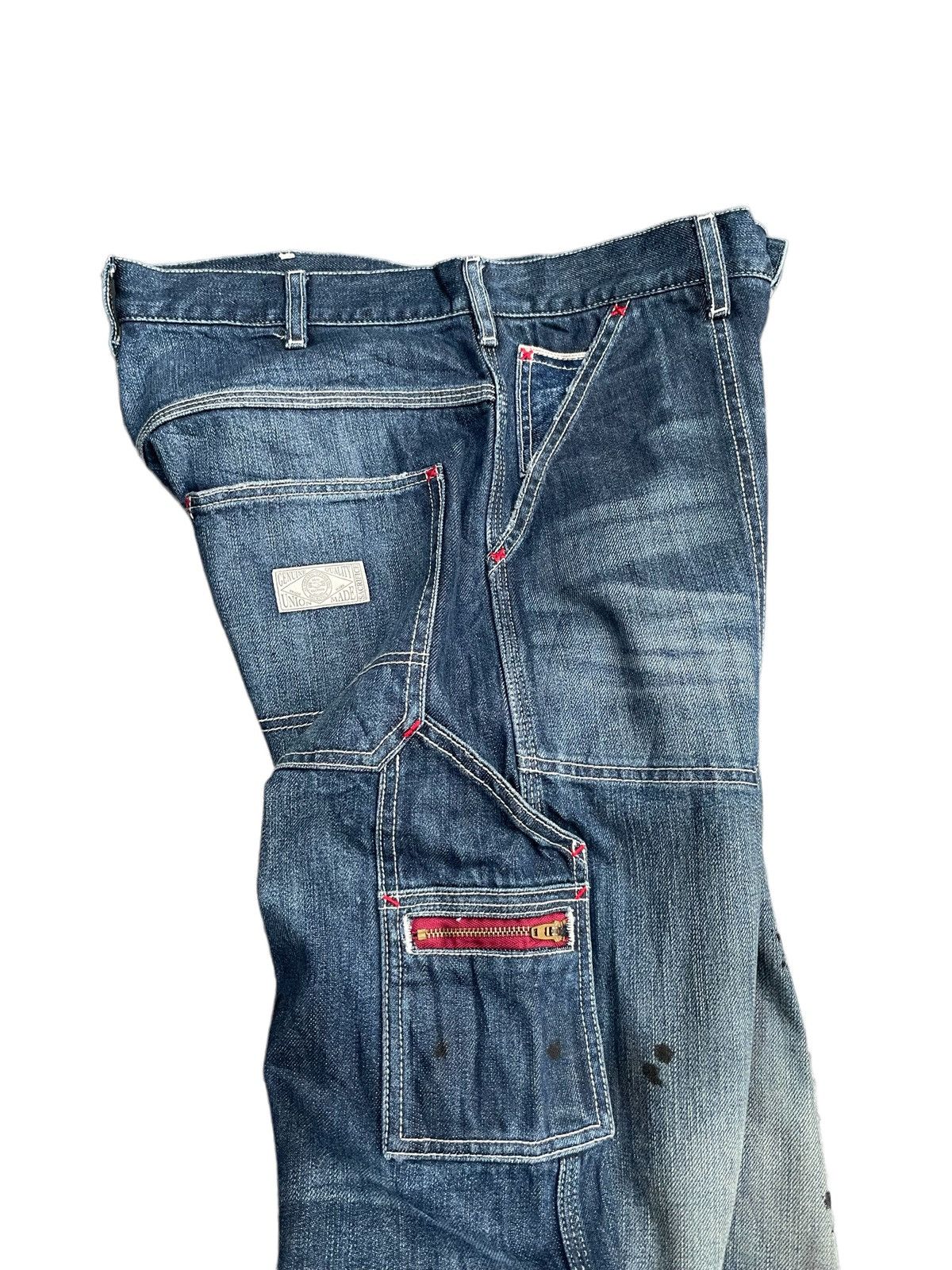 Japanese Brand Rare Sacrifice Selvedge Carpenter Denim Size US 33 - 15 Thumbnail