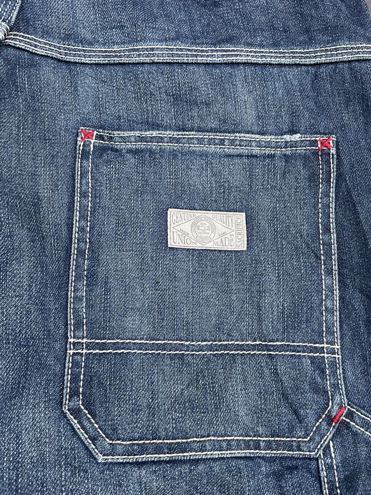 Japanese Brand Rare Sacrifice Selvedge Carpenter Denim Size US 33 - 23 Thumbnail