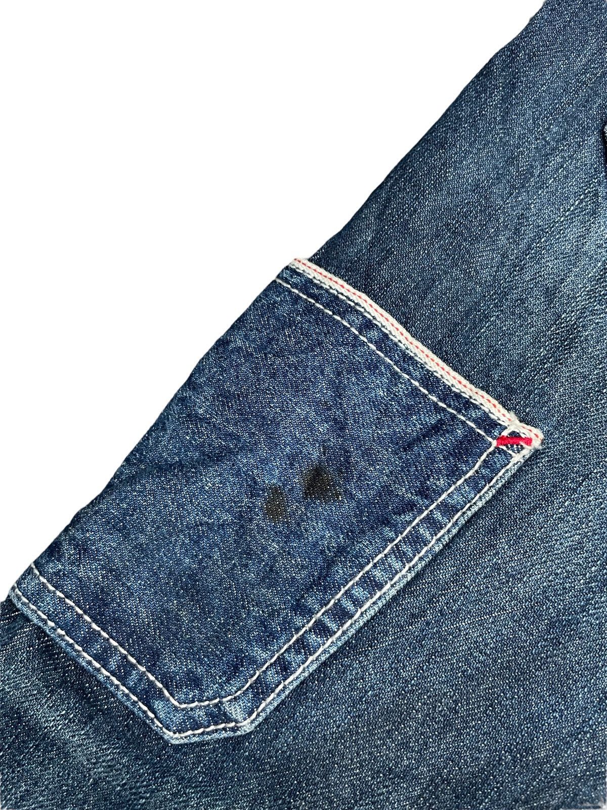 Japanese Brand Rare Sacrifice Selvedge Carpenter Denim Size US 33 - 20 Thumbnail