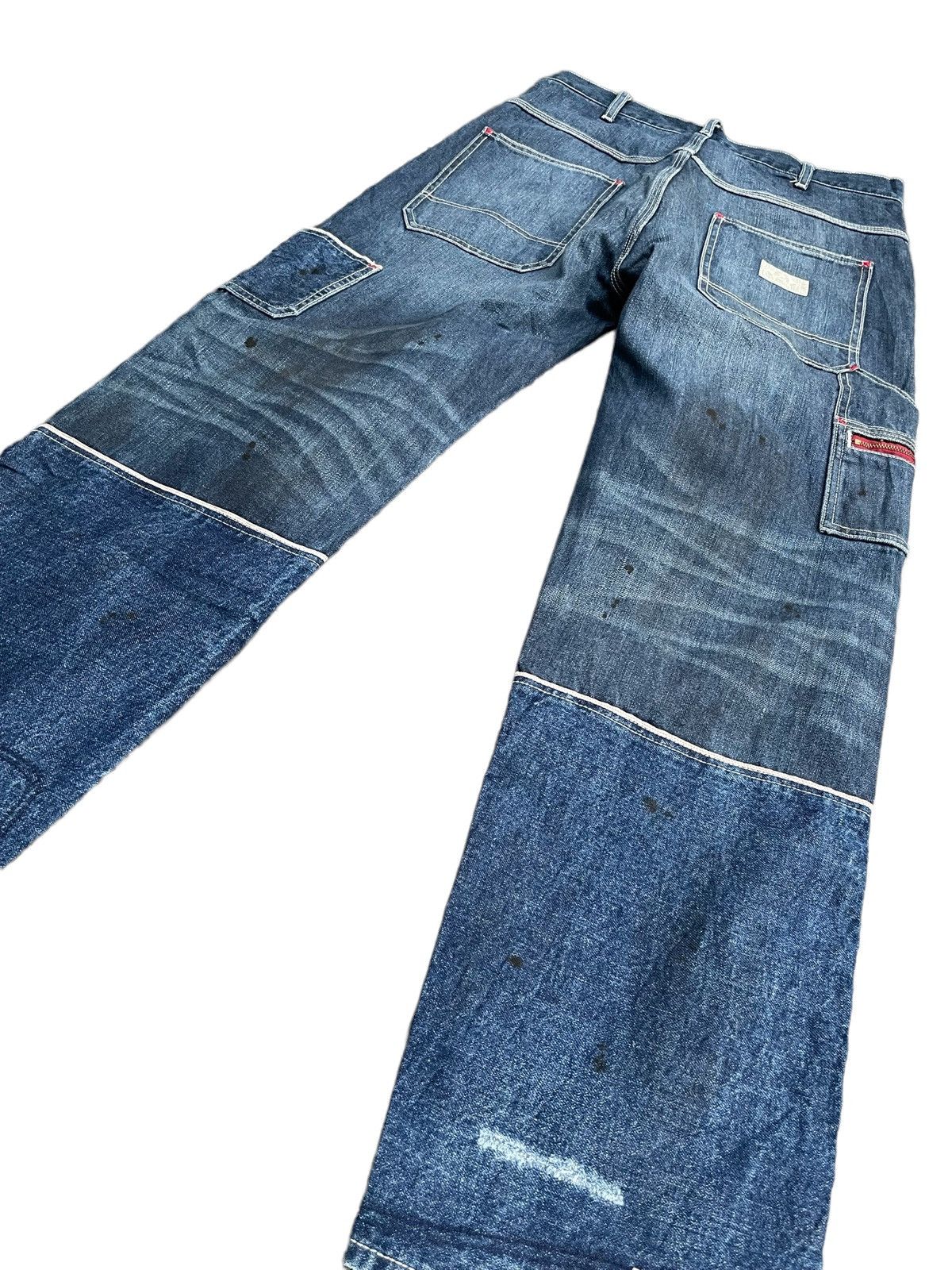 Japanese Brand Rare Sacrifice Selvedge Carpenter Denim Size US 33 - 17 Thumbnail