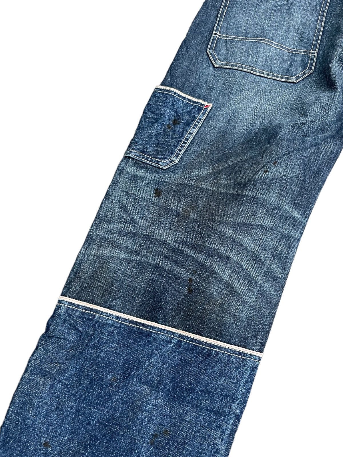 Japanese Brand Rare Sacrifice Selvedge Carpenter Denim Size US 33 - 18 Thumbnail