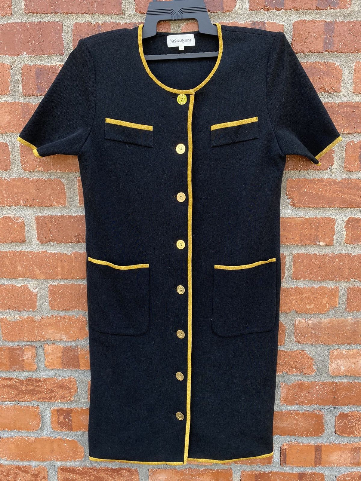 Vintage Yves Saint Laurent Made In Japan Dress