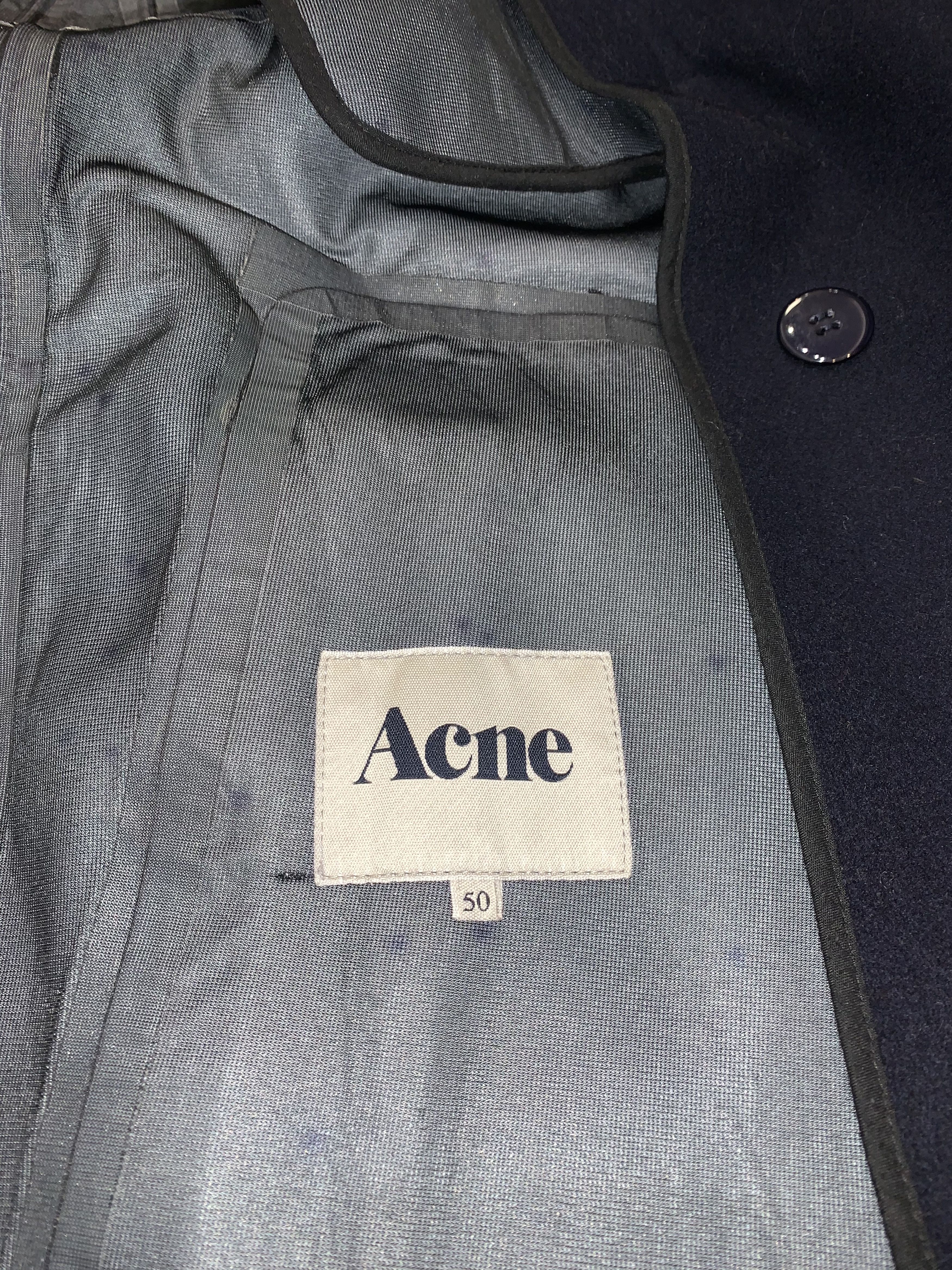 Acne Studios AW09 Acne Studios Harbour Double Breasted Wool Short Coat Size US M / EU 48-50 / 2 - 14 Thumbnail