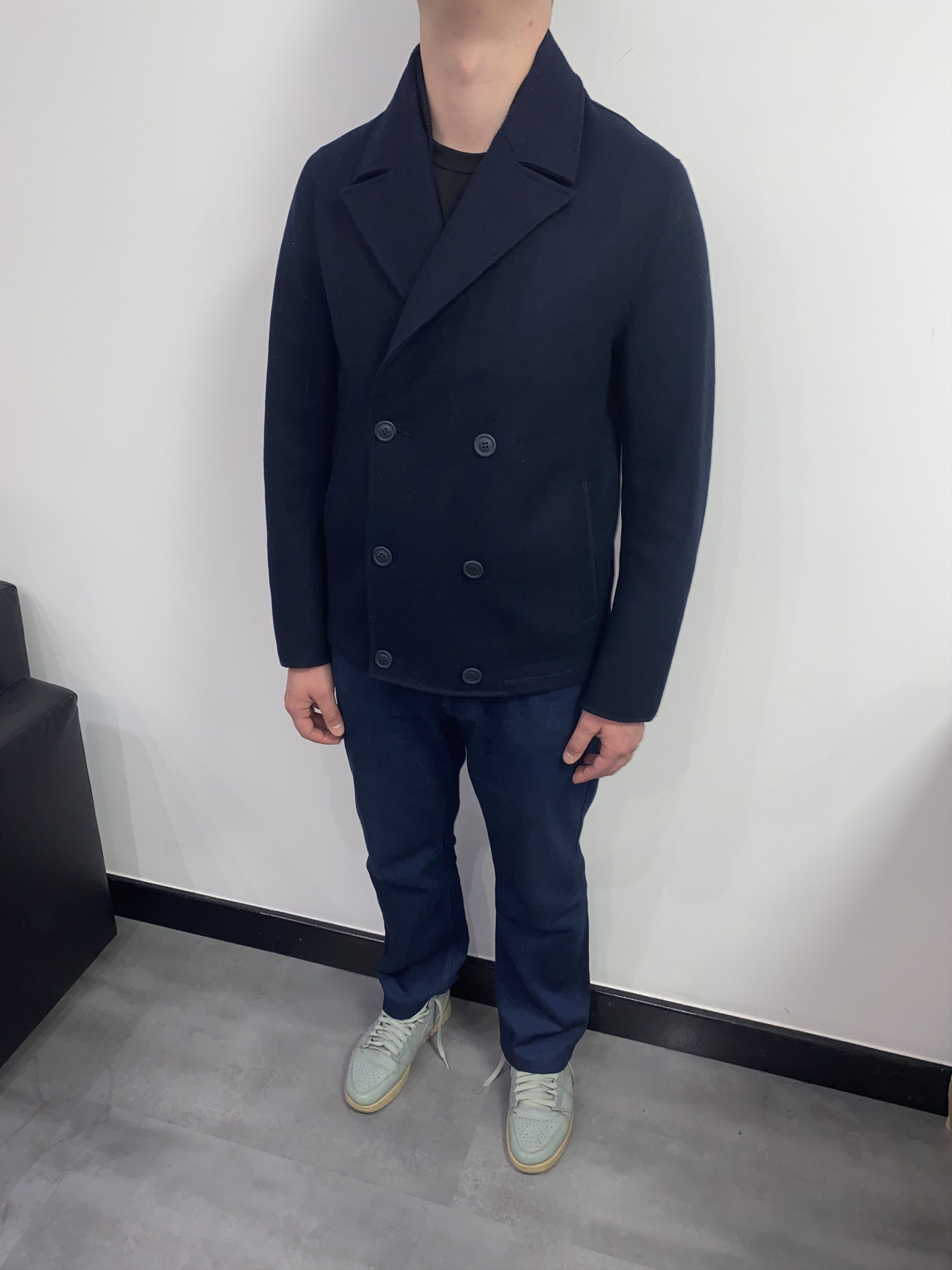 Acne Studios AW09 Acne Studios Harbour Double Breasted Wool Short Coat Size US M / EU 48-50 / 2 - 2 Thumbnail
