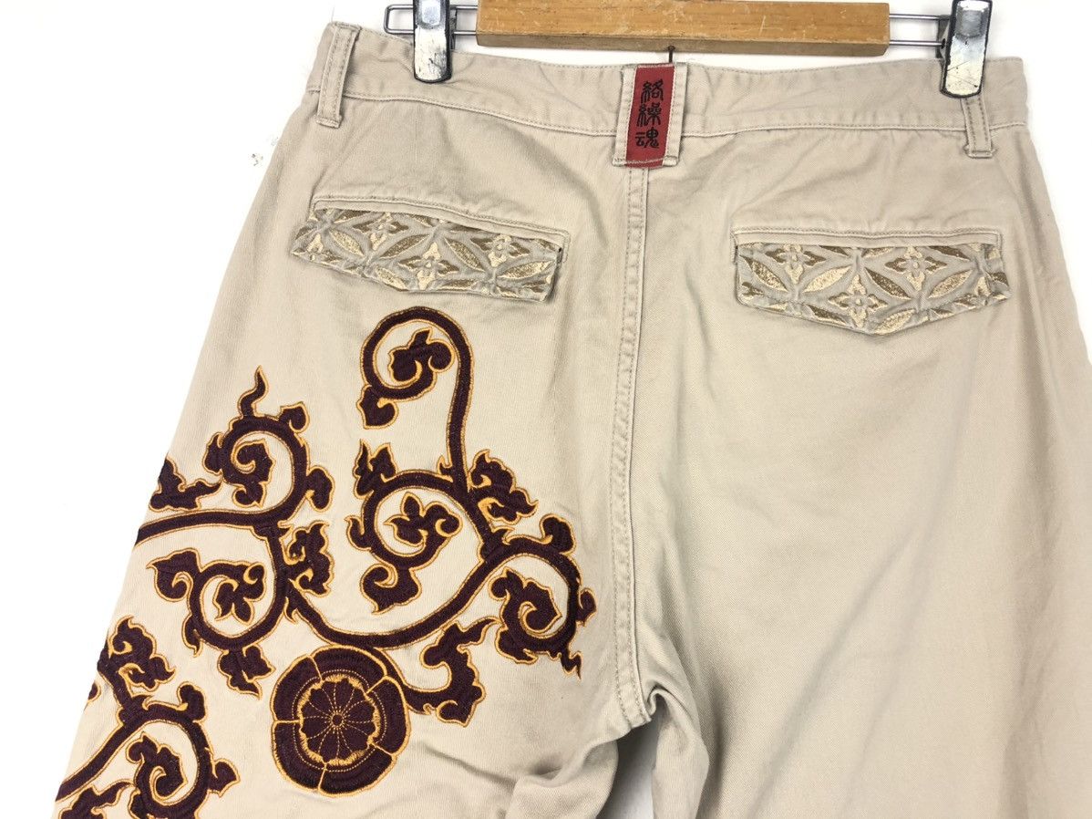 Japanese Brand Japanese Traditional Motive Style Pants Size US 31 - 5 Thumbnail