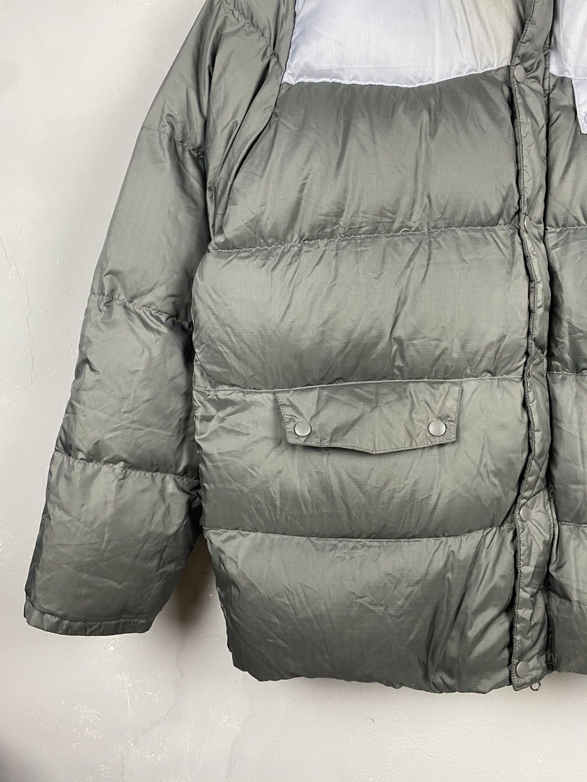 Nike Vintage Nike Athletic Dept Puffer Jacket Size US XL / EU 56 / 4 - 4 Thumbnail
