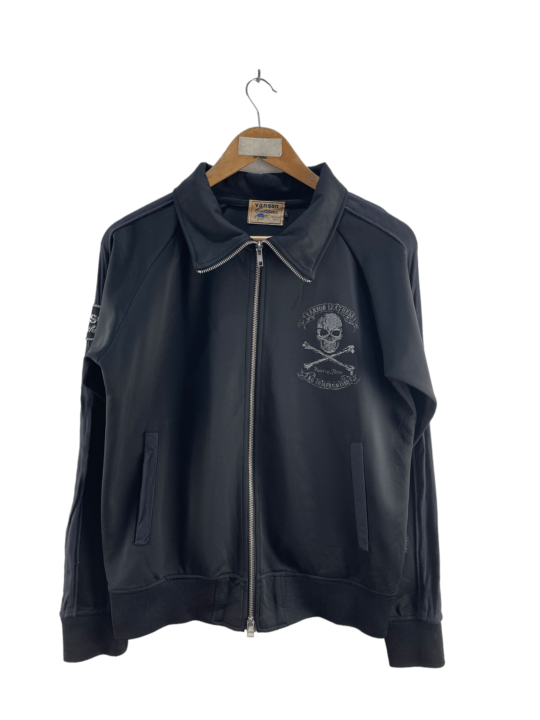 Vanson Leathers Vanson Leather Racing Team Sweater Jacket Size US M / EU 48-50 / 2 - 2 Thumbnail