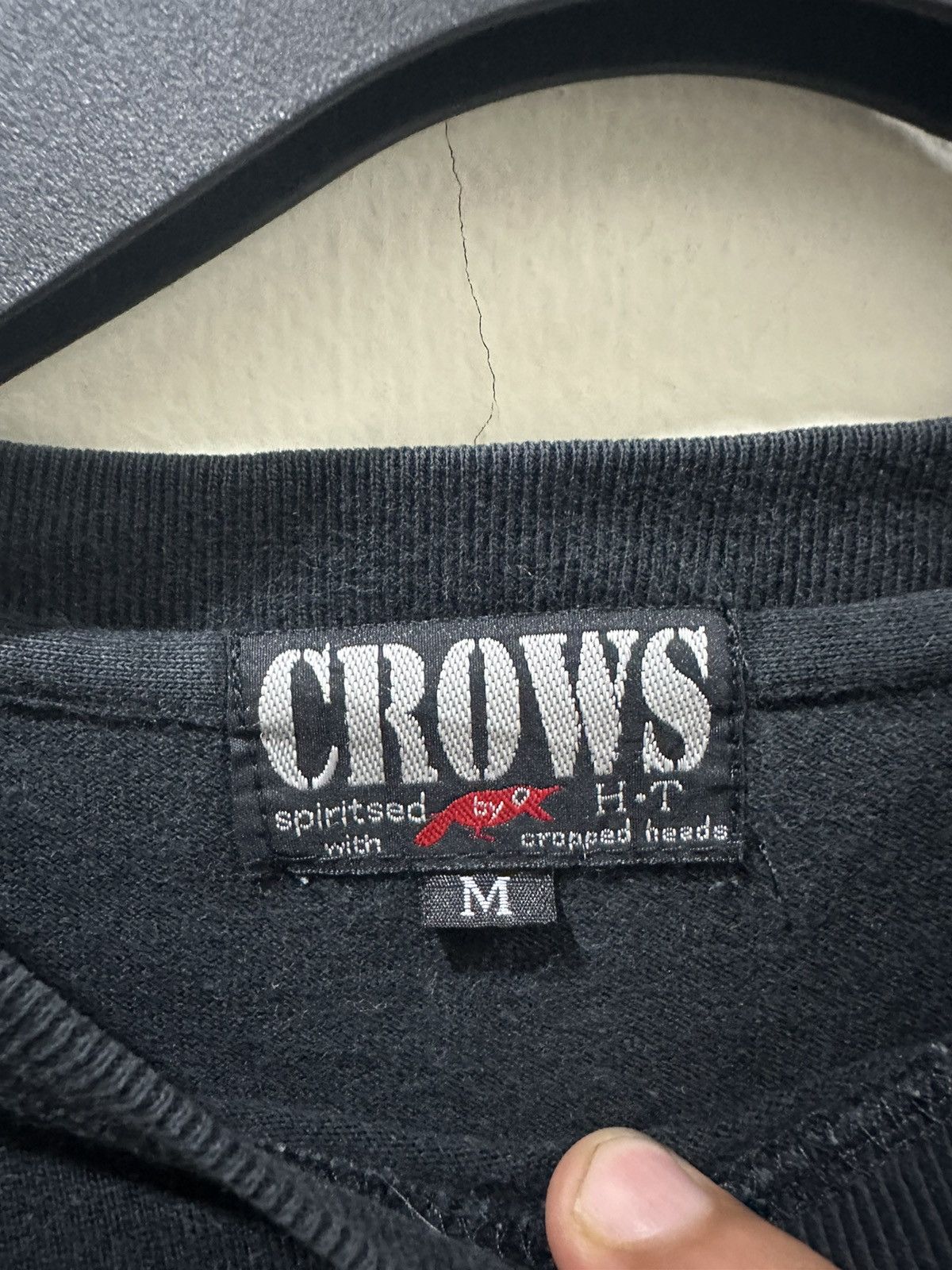 Japanese Brand Rare Crows Zero TFOA Skull Embroid Longsleeve Size US M / EU 48-50 / 2 - 7 Thumbnail