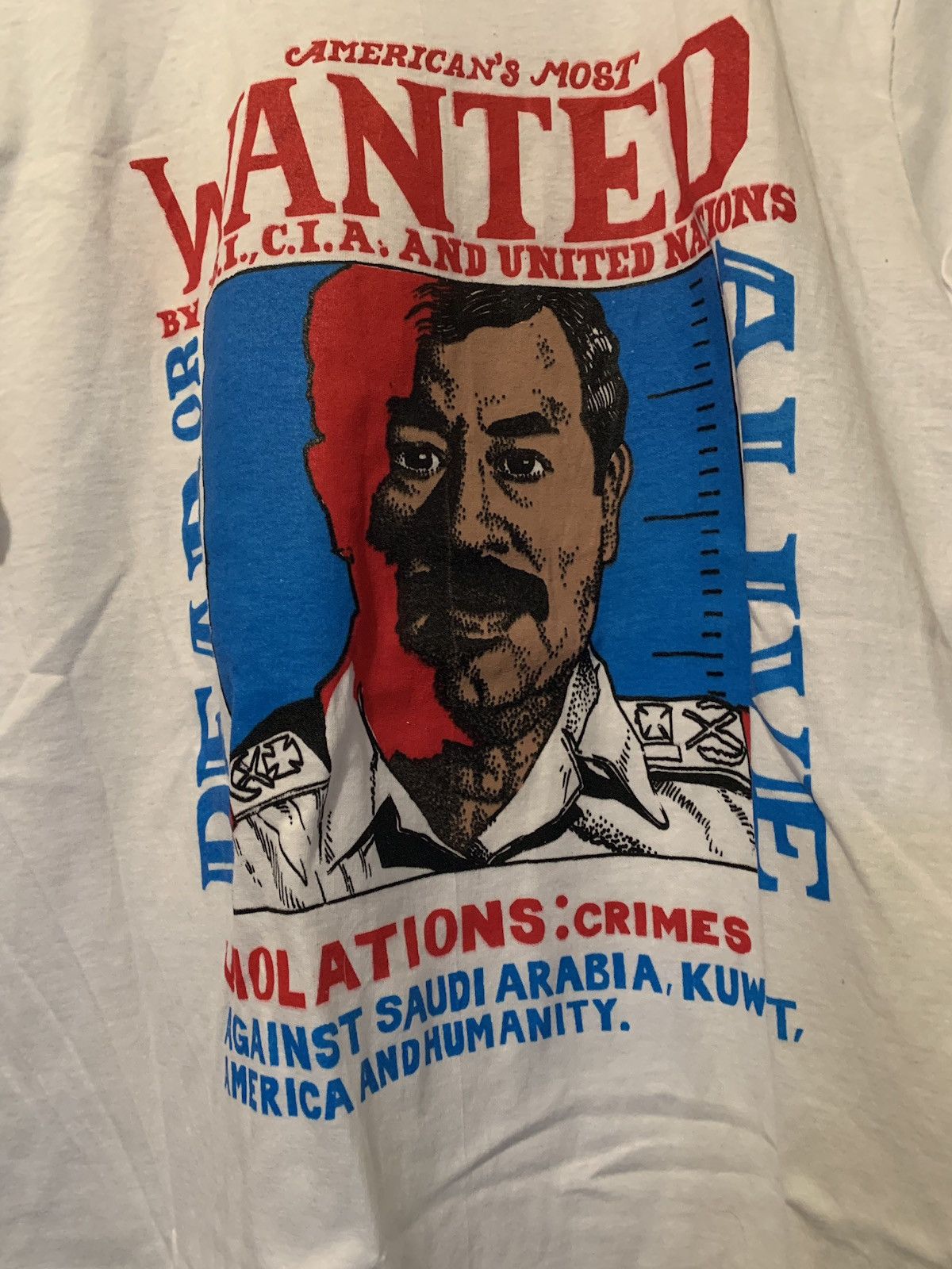 Vintage Vintage Sadadam T-Shirt Size US L / EU 52-54 / 3 - 2 Thumbnail