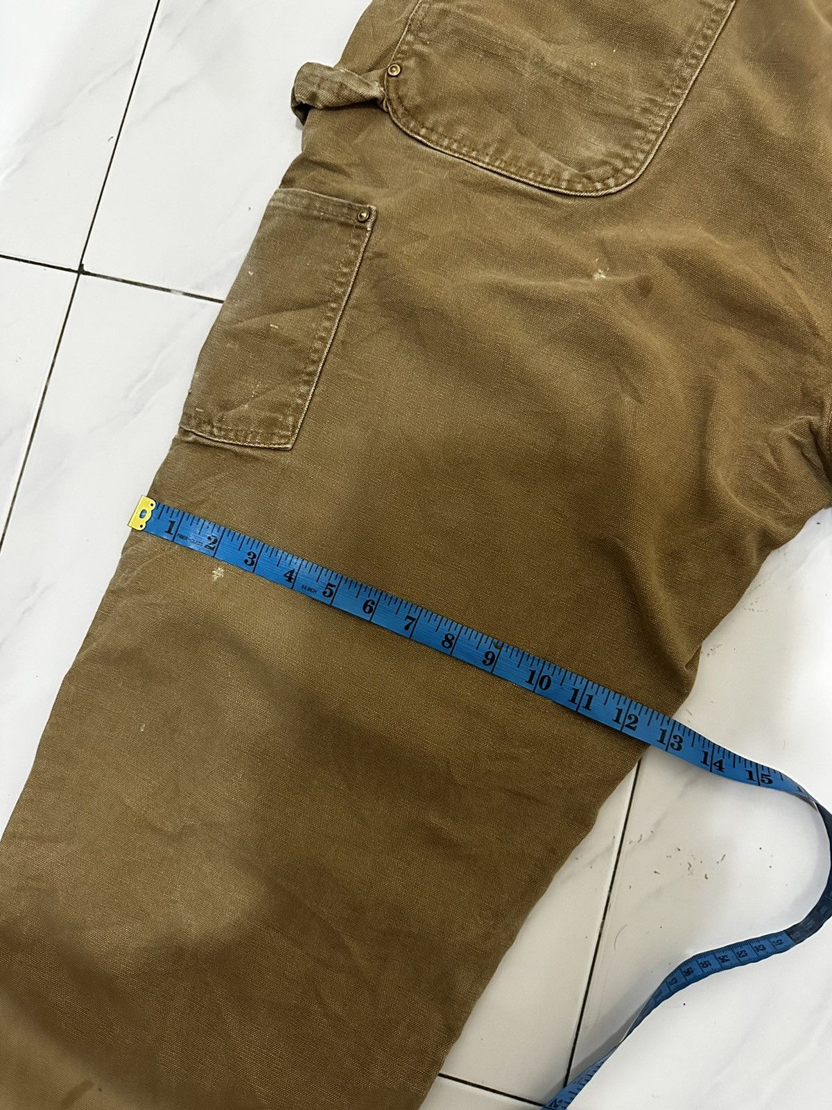 Carhartt Vtg Destroy Doubleknee Carhartt Helmet to Hardhats Pants Size US 40 / EU 56 - 15 Thumbnail