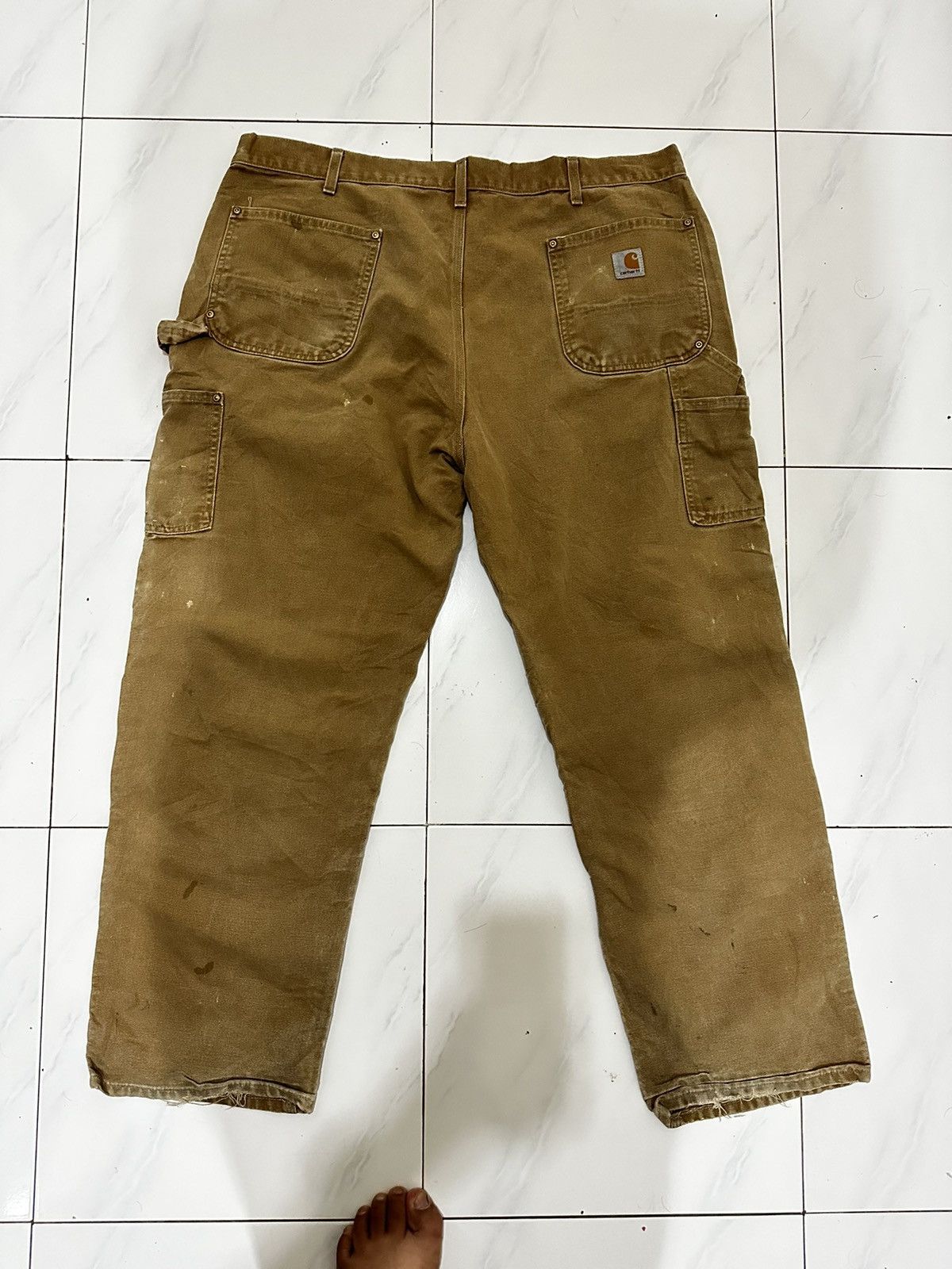 Carhartt Vtg Destroy Doubleknee Carhartt Helmet to Hardhats Pants Size US 40 / EU 56 - 10 Thumbnail