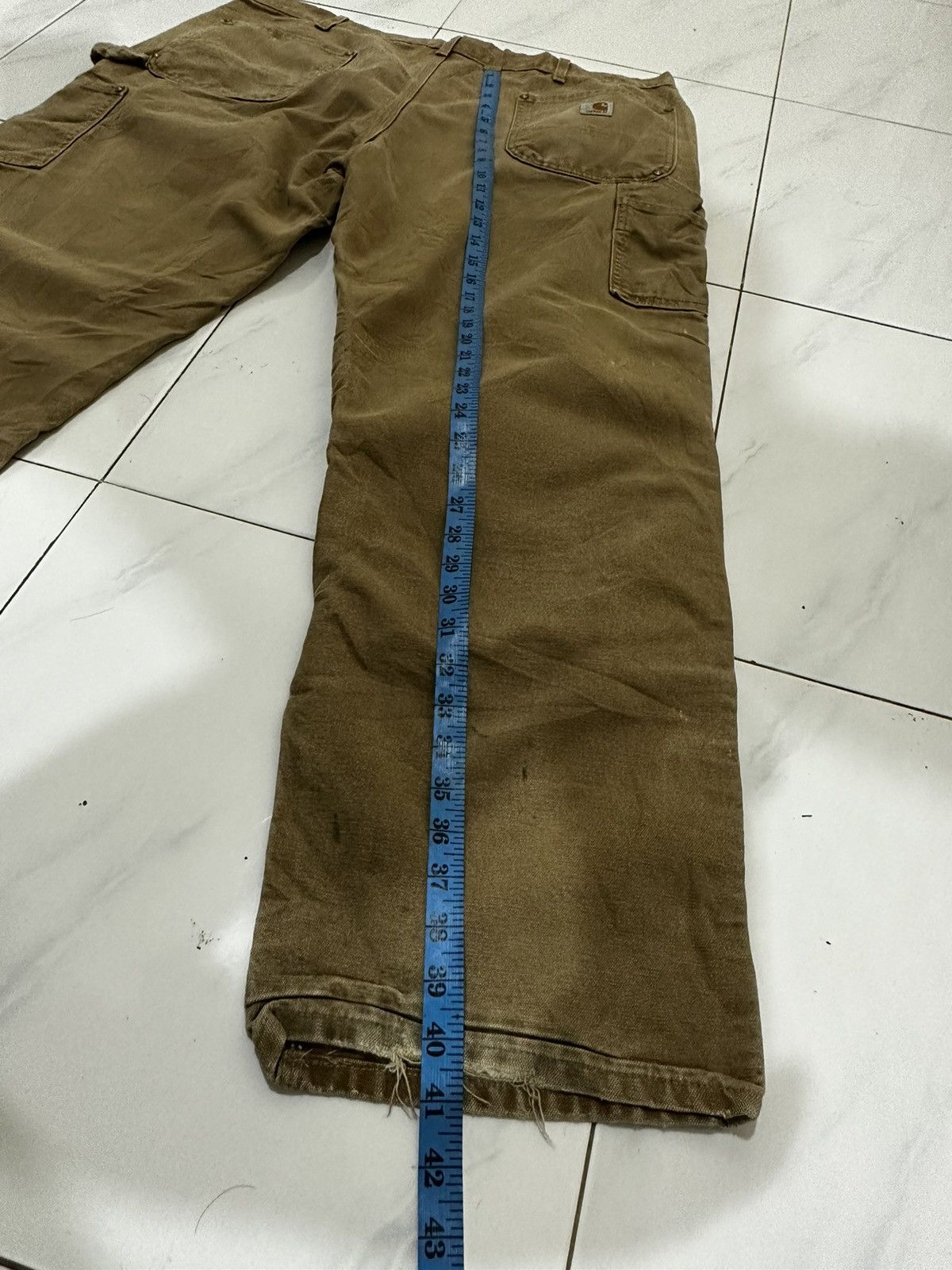 Carhartt Vtg Destroy Doubleknee Carhartt Helmet to Hardhats Pants Size US 40 / EU 56 - 13 Thumbnail