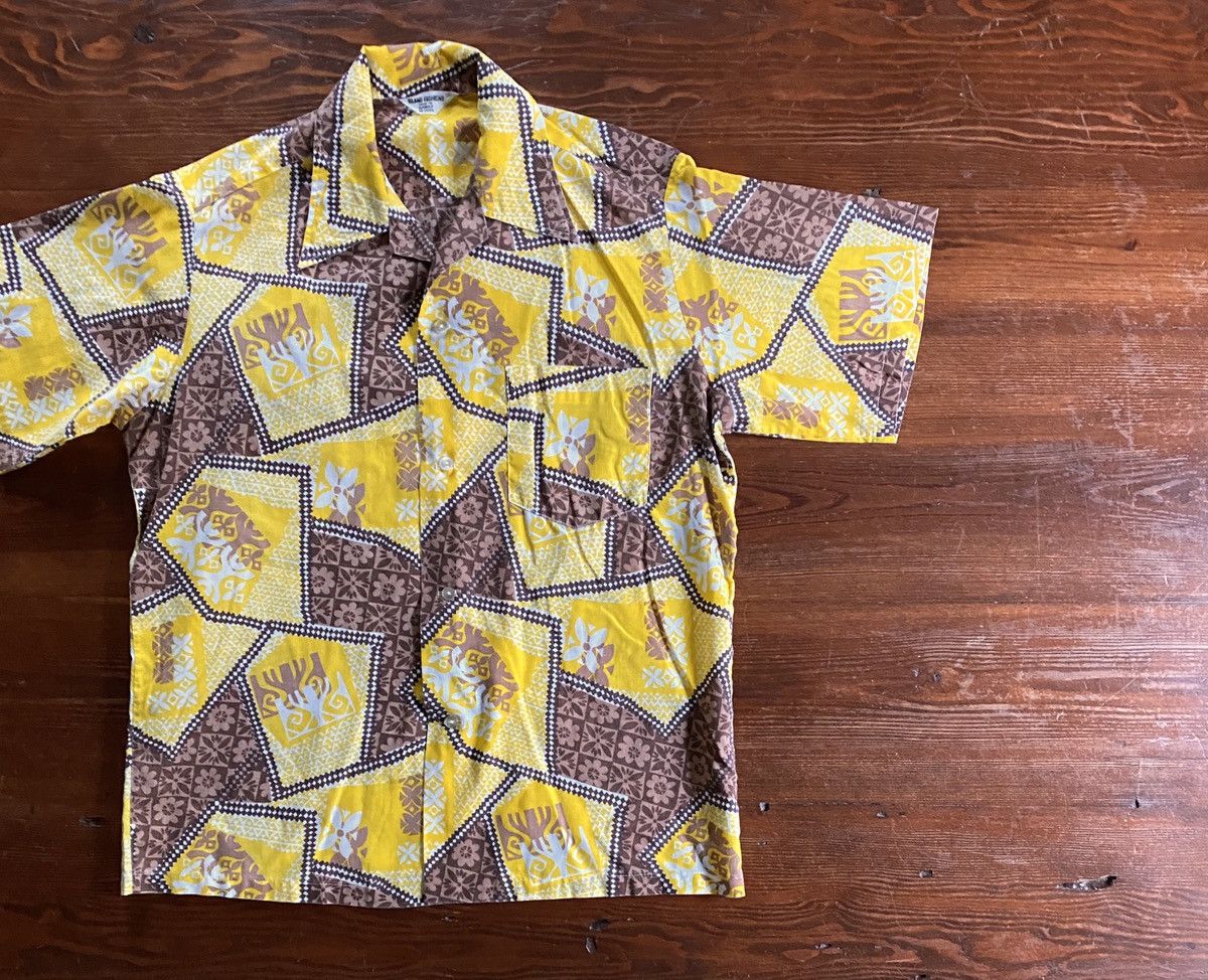 Vintage Vintage 60’s Island Fashions Hawaiian Button Up Size US M / EU 48-50 / 2 - 1 Thumbnail