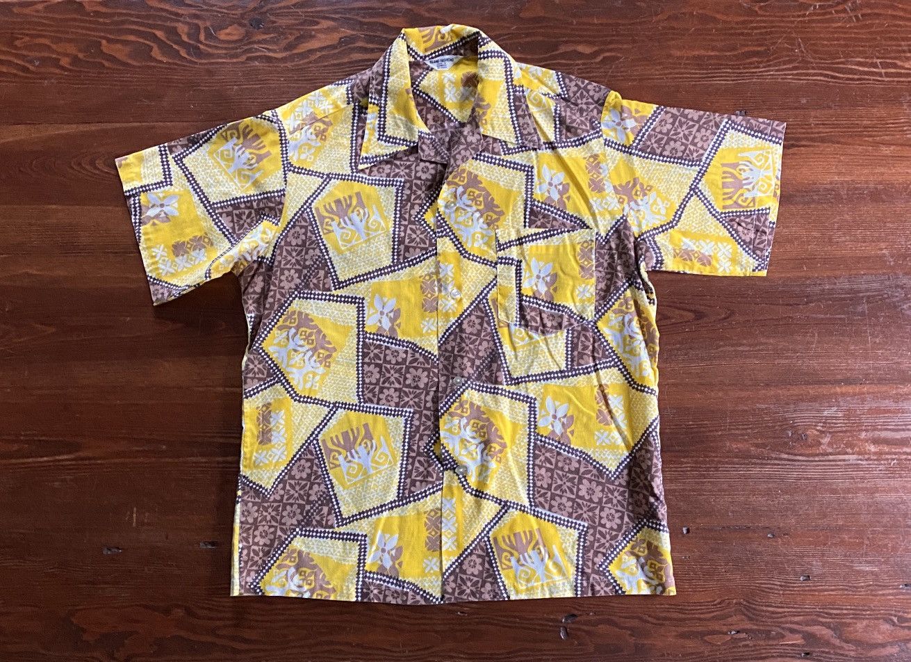 Vintage Vintage 60’s Island Fashions Hawaiian Button Up Size US M / EU 48-50 / 2 - 2 Thumbnail