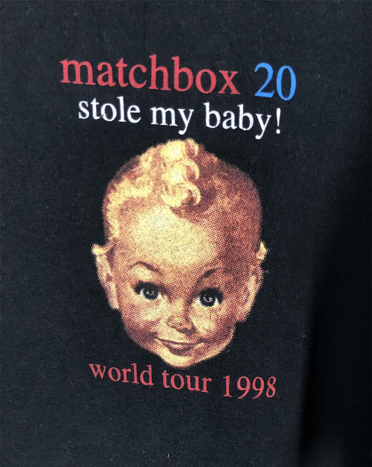 Band Tees Vintage 1998 Matchbox 20 Stole My Baby Retro Pop Rock Festiv Size US XL / EU 56 / 4 - 6 Thumbnail