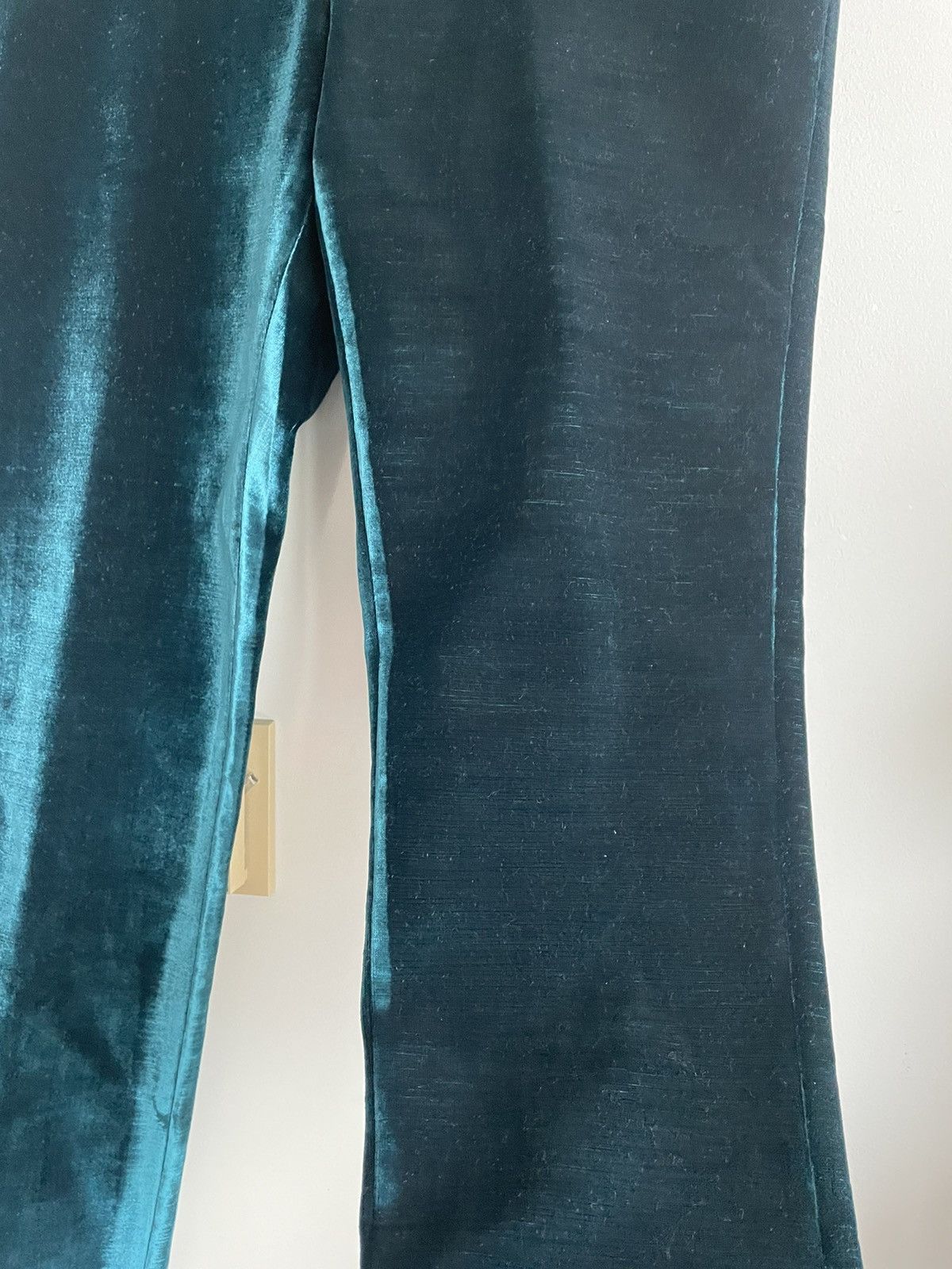 Hedi Slimane × Saint Laurent Paris × Yves Saint Laurent Rare $2,500 Value Super Runway Limited Edition Viscose Pant Size US 31 - 20 Thumbnail