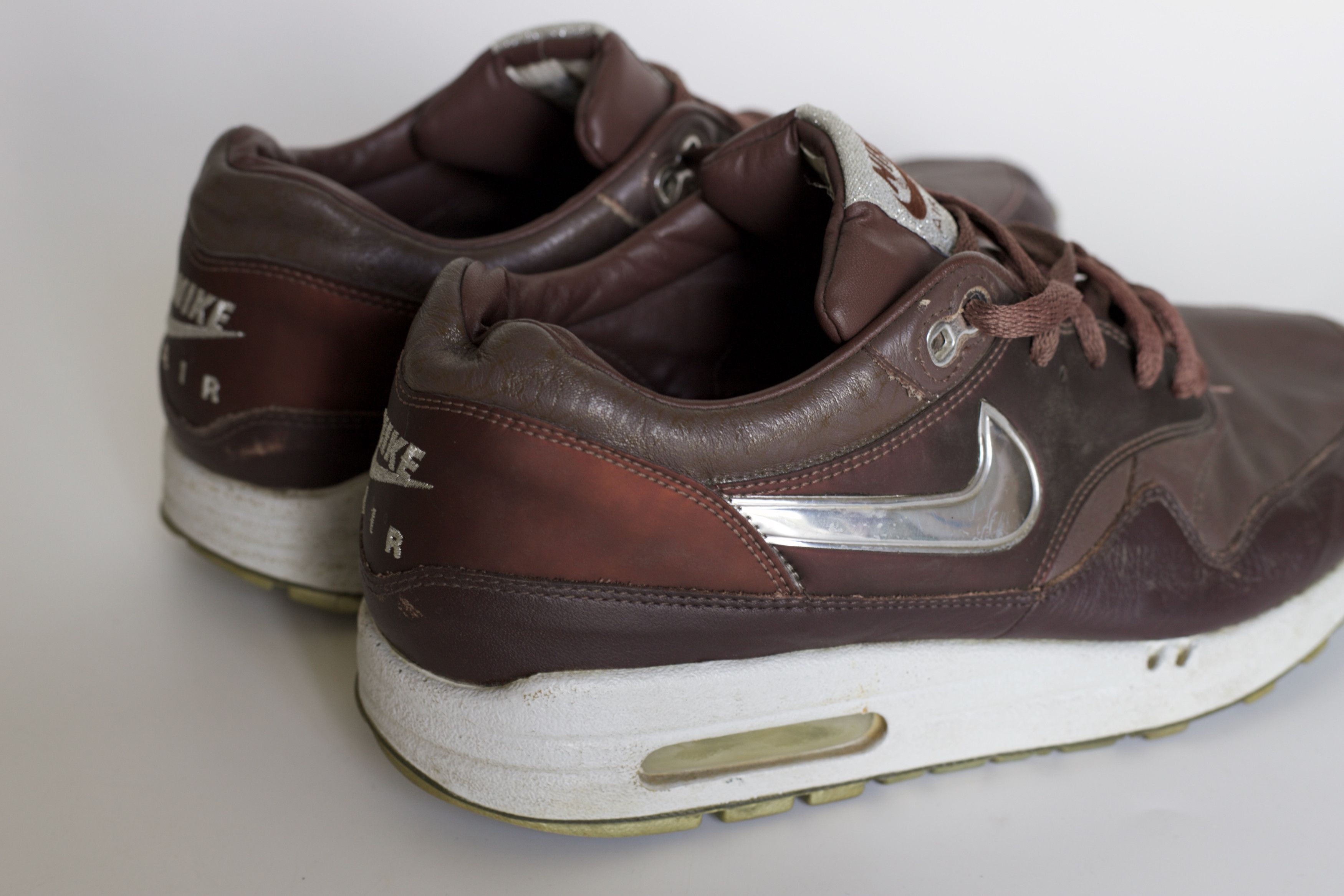 Nike 2008 Nike Air Max 1 Premium SP "Dark Oak" Size US 8.5 / EU 41-42 - 11 Thumbnail