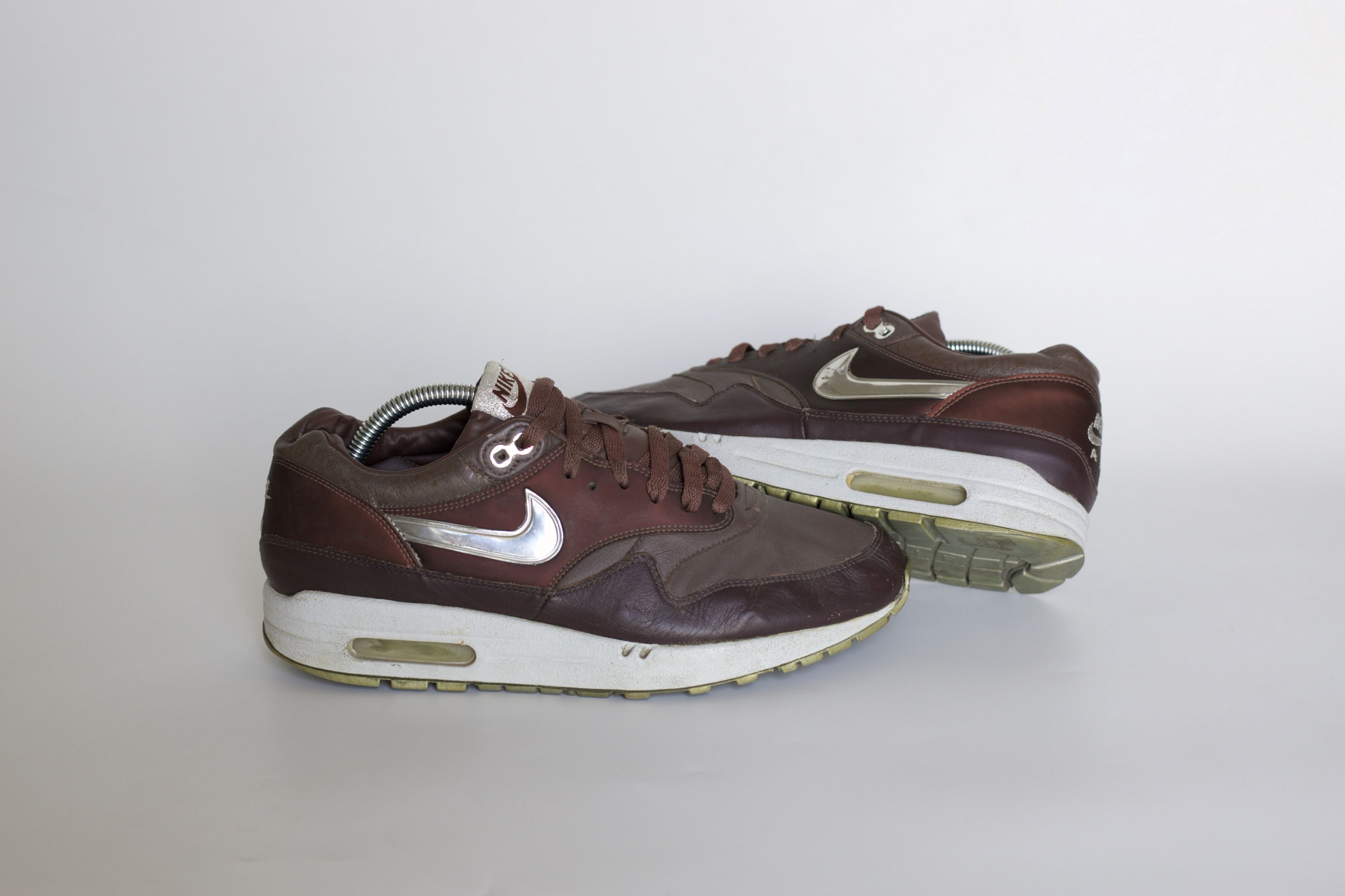 Nike 2008 Nike Air Max 1 Premium SP "Dark Oak" Size US 8.5 / EU 41-42 - 2 Thumbnail