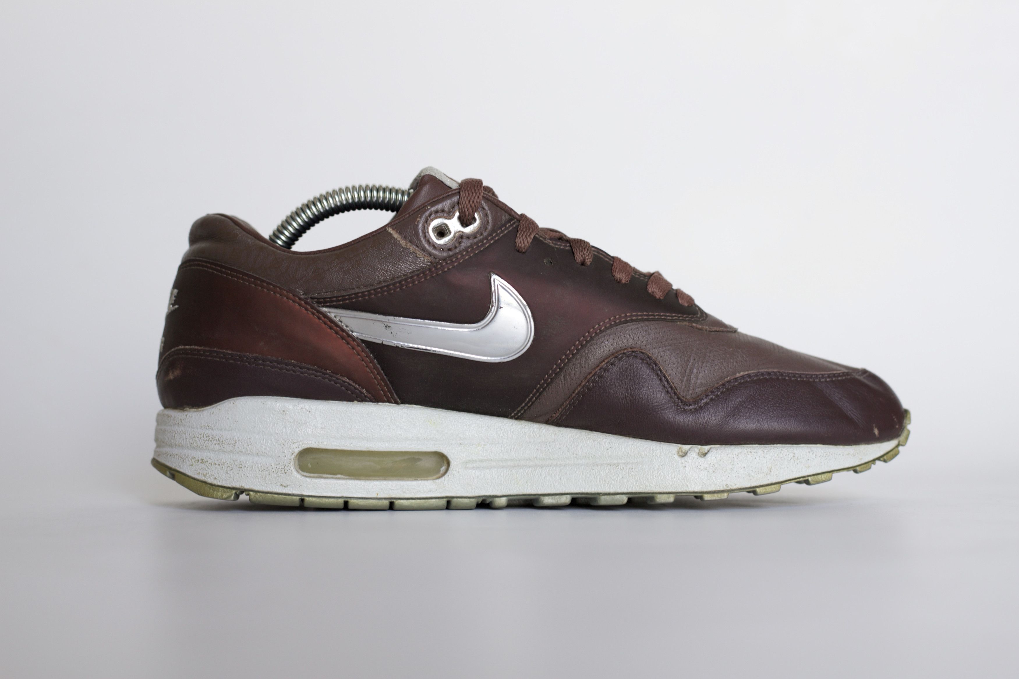 Nike 2008 Nike Air Max 1 Premium SP "Dark Oak" Size US 8.5 / EU 41-42 - 4 Thumbnail