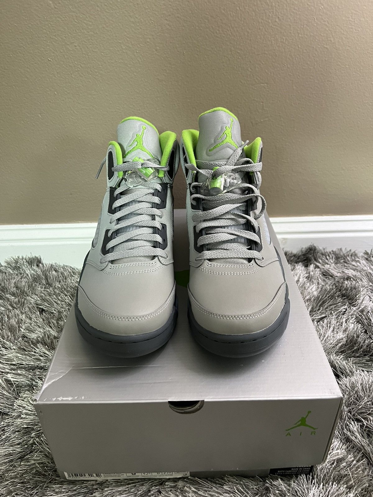 Jordan Brand Jordan retro 5 green bean 2022 Size US 9 / EU 42 - 4 Thumbnail