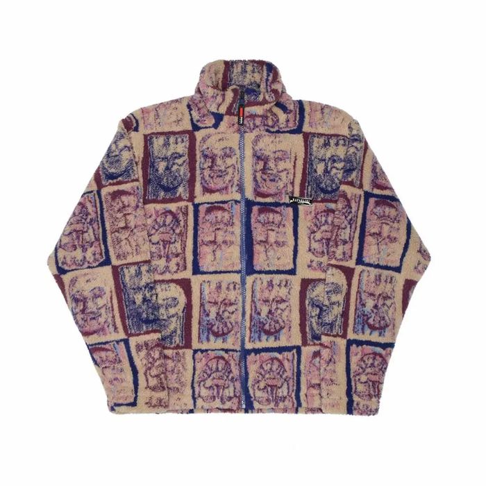 Napapijri Napa by Martine Rose T-Lokka Fleece Jacket in Blue | Grailed