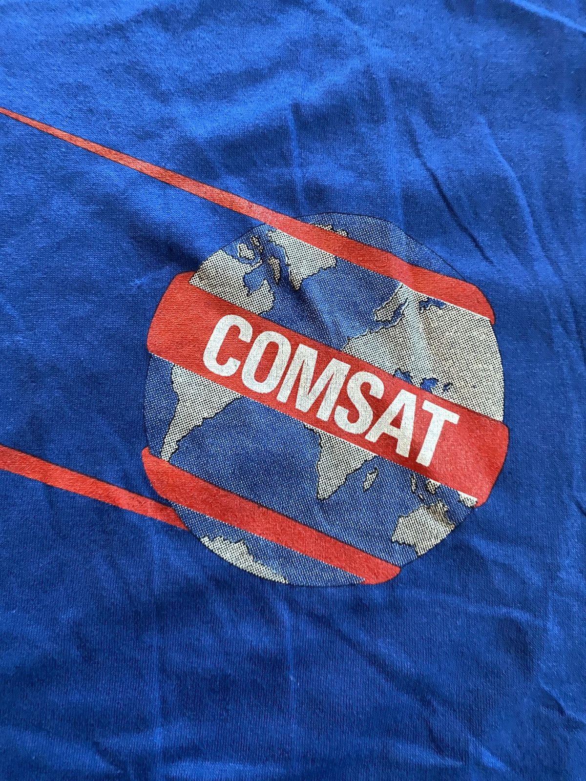 Arts & Science Vintage 80’s Communication Satellite Jerzees Tee Size US L / EU 52-54 / 3 - 3 Thumbnail