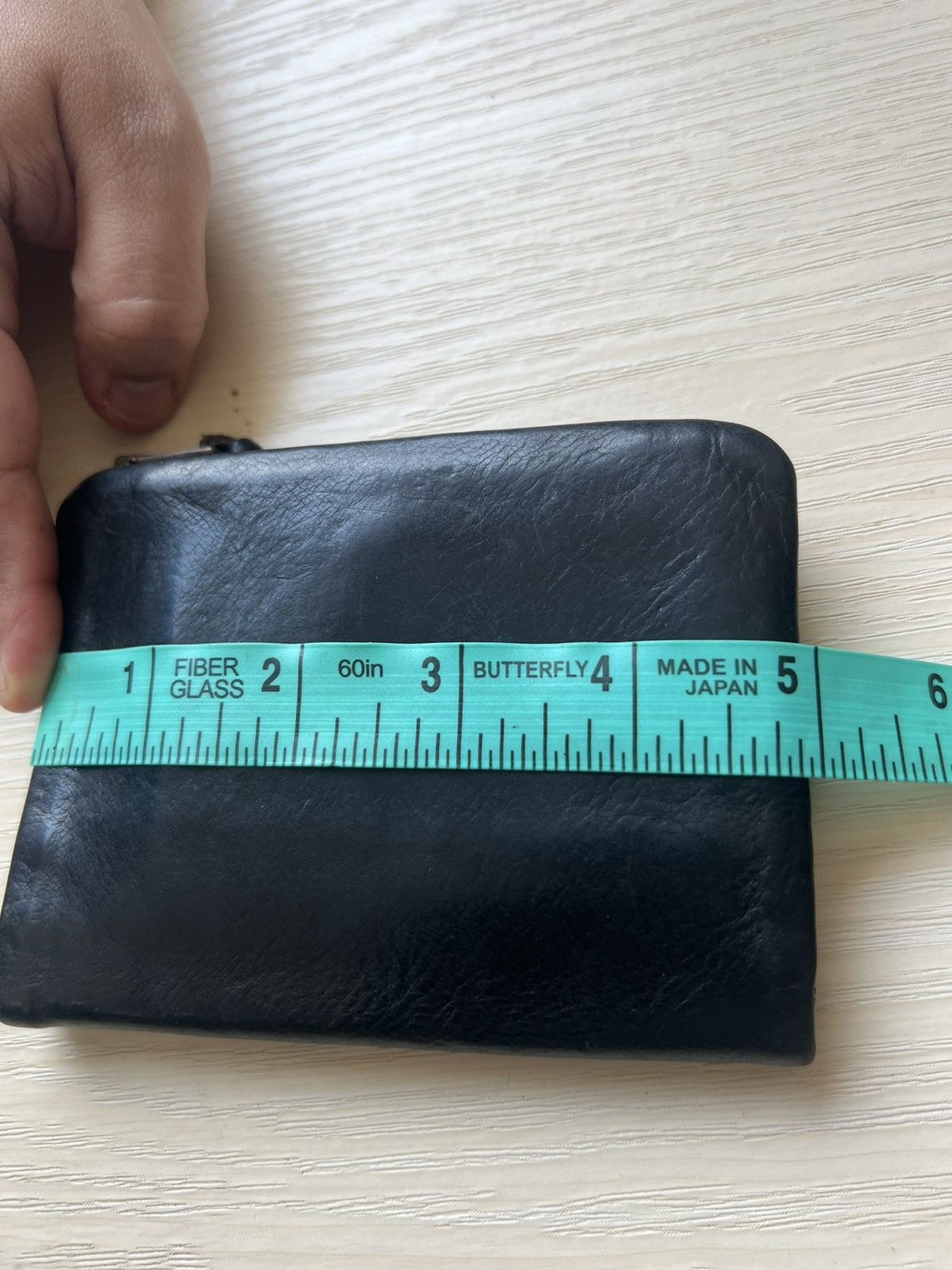 Leather Vintage Porter Horsehide Black Leather Wallet Size ONE SIZE - 15 Thumbnail