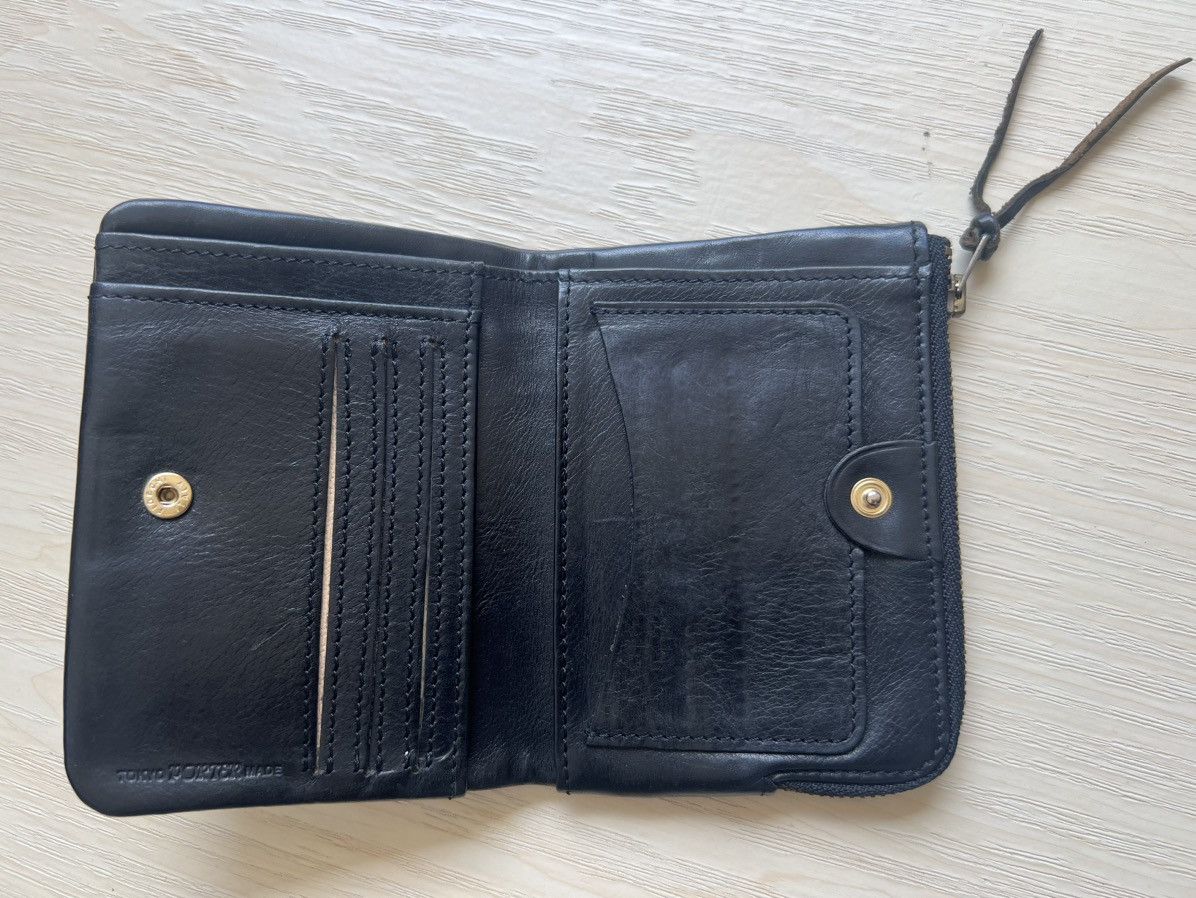 Leather Vintage Porter Horsehide Black Leather Wallet Size ONE SIZE - 1 Thumbnail