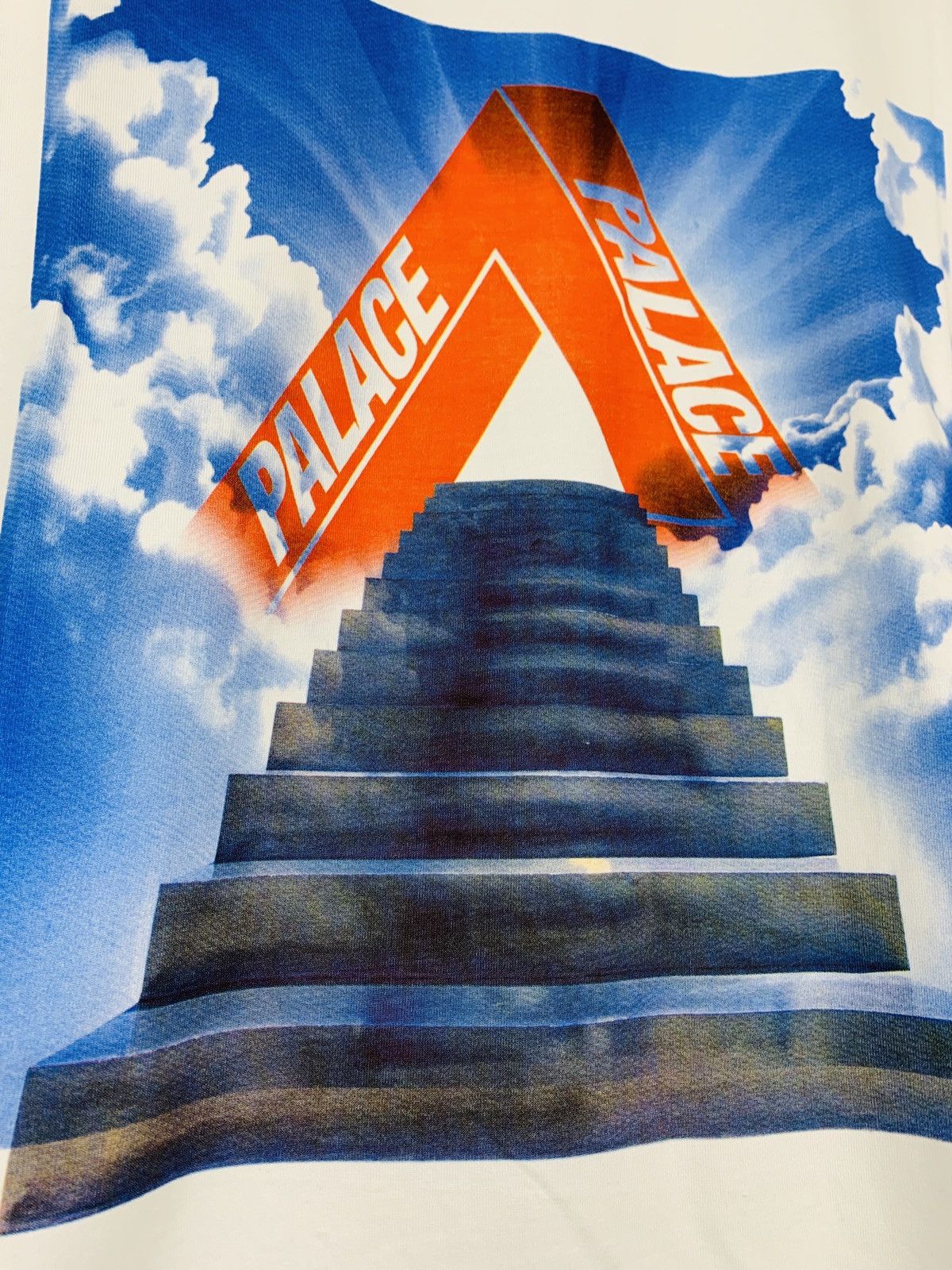 Palace 2019 Palace Tri-Ternity Tee White Medium Size US M / EU 48-50 / 2 - 2 Thumbnail