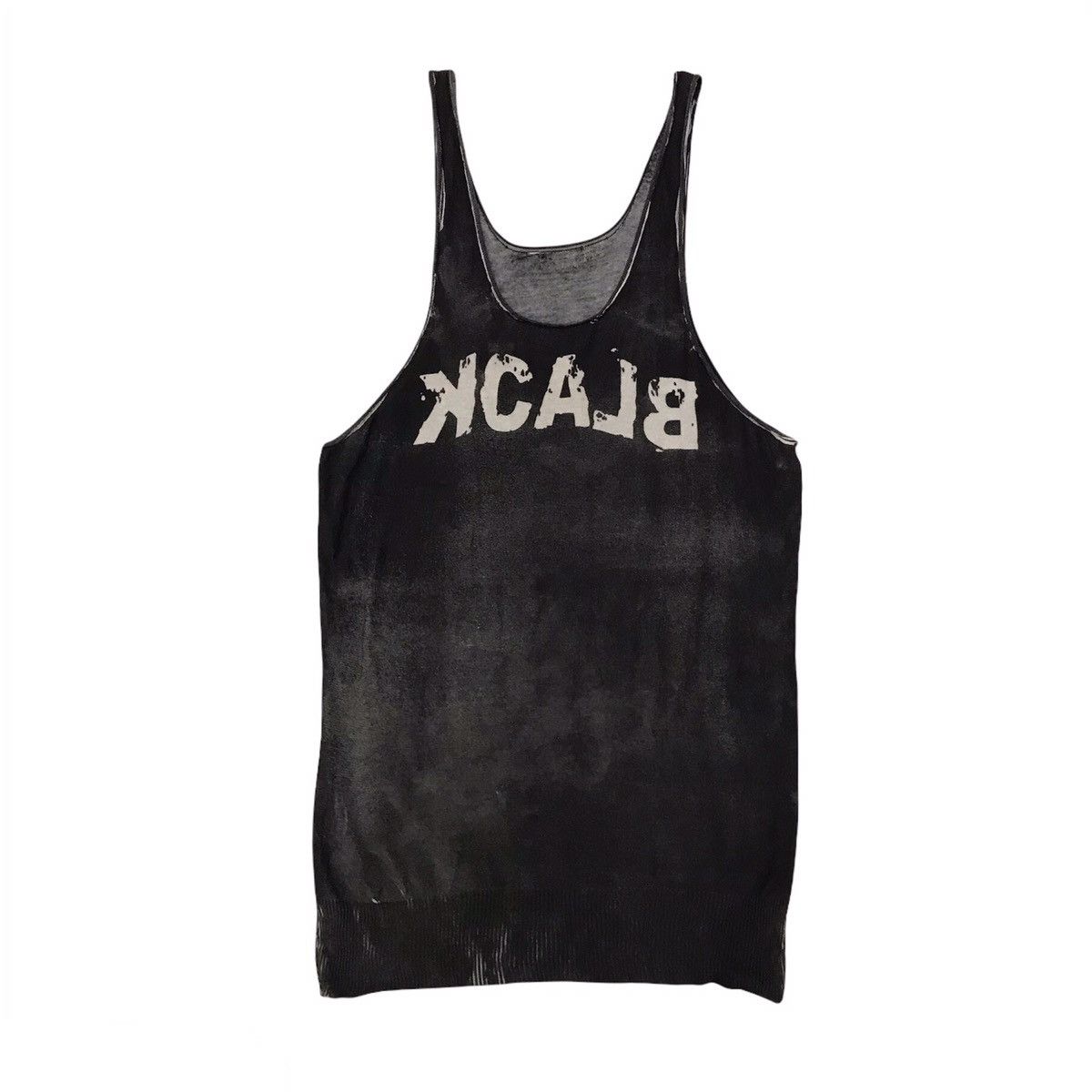 Japanese Brand Black World Wide Love! Singlet Tank Top Size US S / EU 44-46 / 1 - 1 Thumbnail