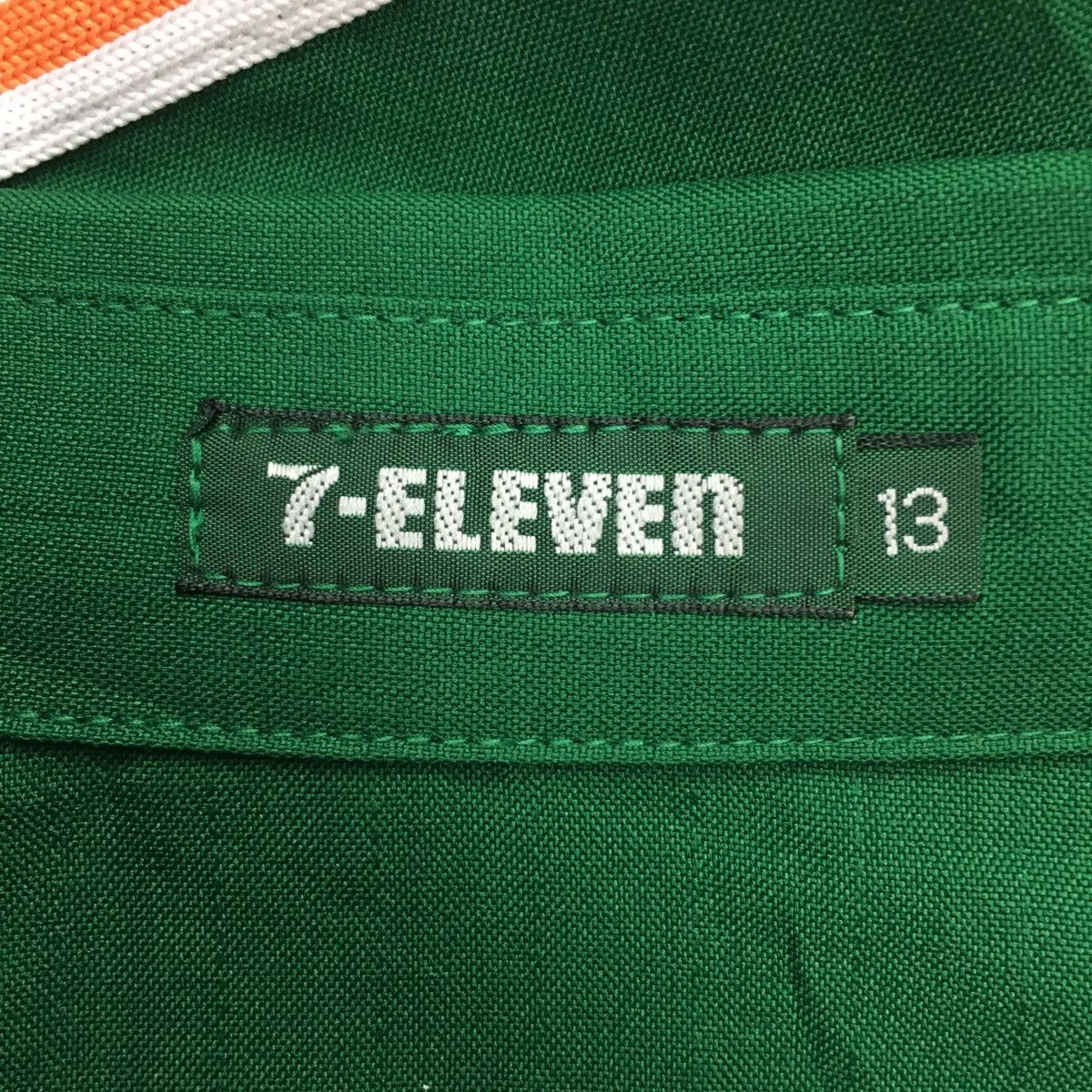 Vintage 7-ELEVEN Zip Up Shirt Spell Out 7 Eleven Worker Uniform Size US M / EU 48-50 / 2 - 8 Thumbnail