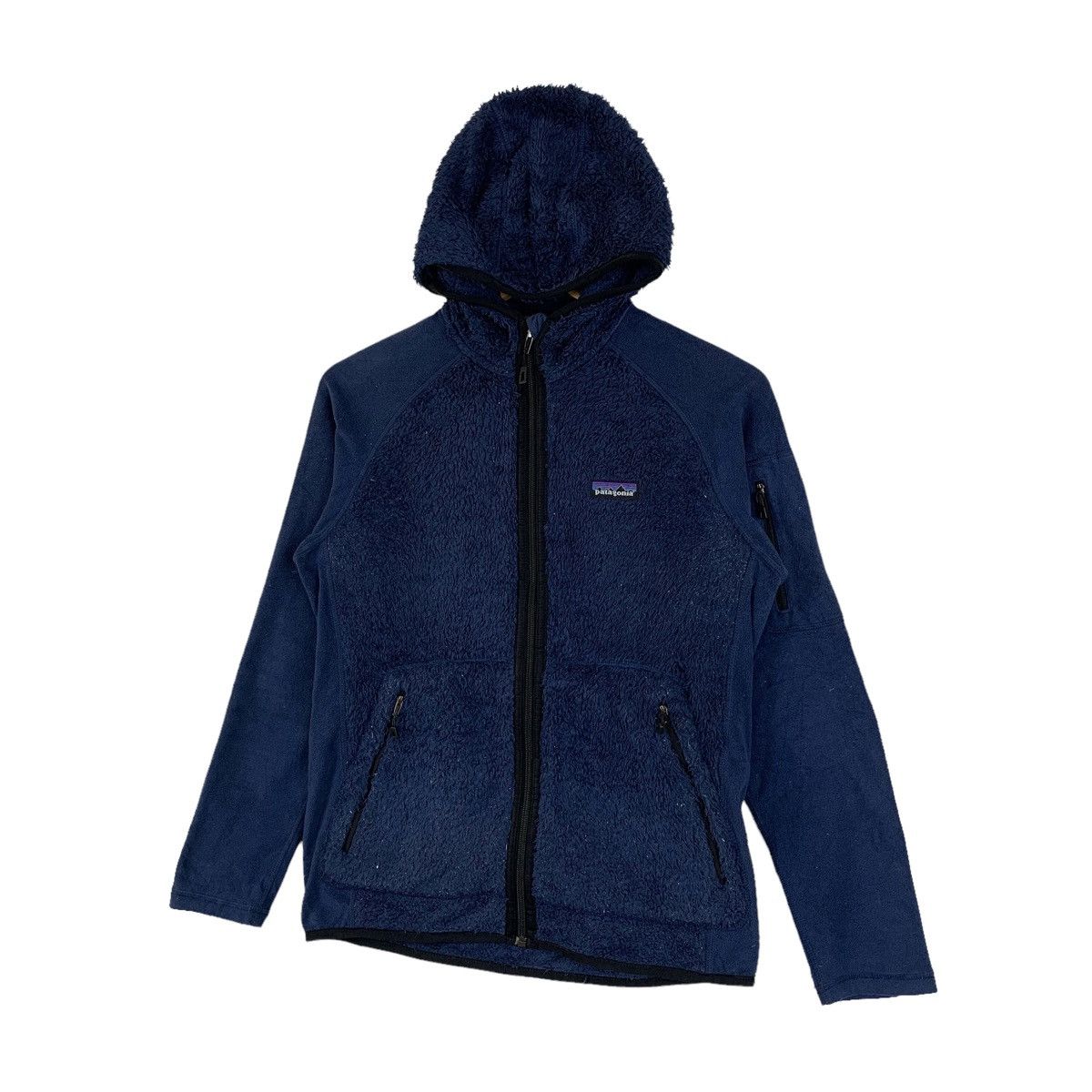 Patagonia × Vintage Vintage PATAGONIA Outdoor Sportswear Fleece Hoodie Sweaters Size S / US 4 / IT 40 - 4 Thumbnail